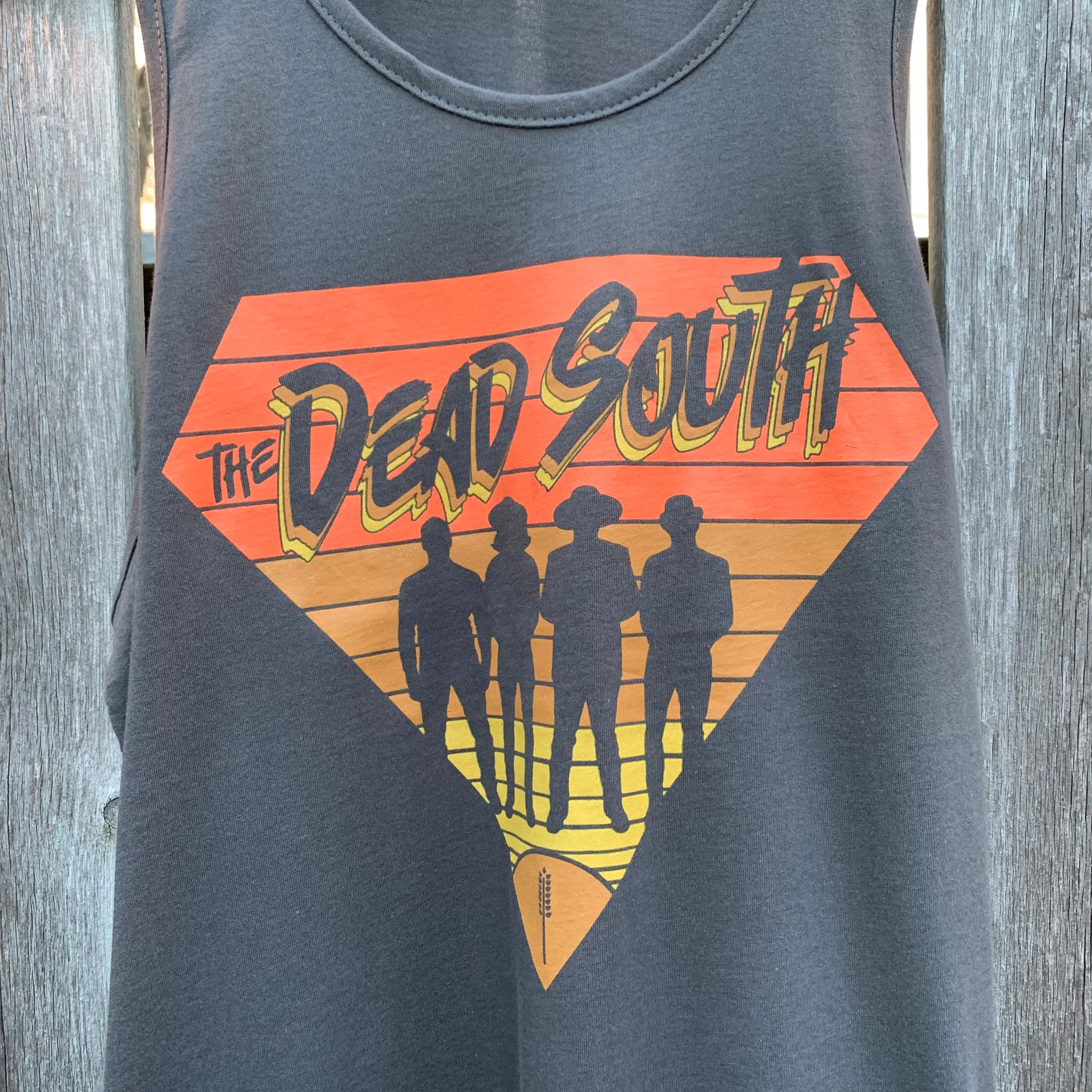 thermal imaging 80s Diamond Tank Top - Grey