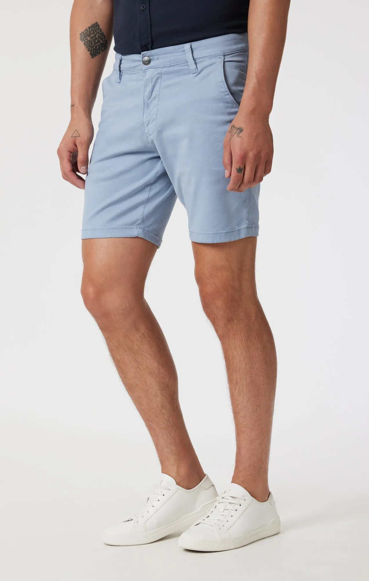 Gusseted Crotch City Mood NOAH SHORTS IN MOUNTAIN SPRING LUXE TWILL