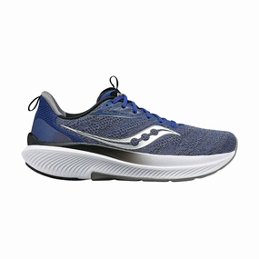 Saucony Men's Echelon 9 Running Shoes - Indigo/Black TPU Midsole