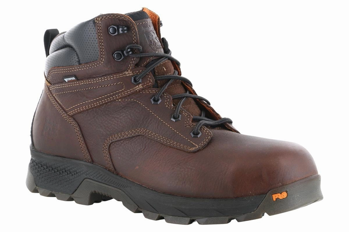 Field Work Timberland PRO Titan EV 6" Composite Toe WP Boot Brown