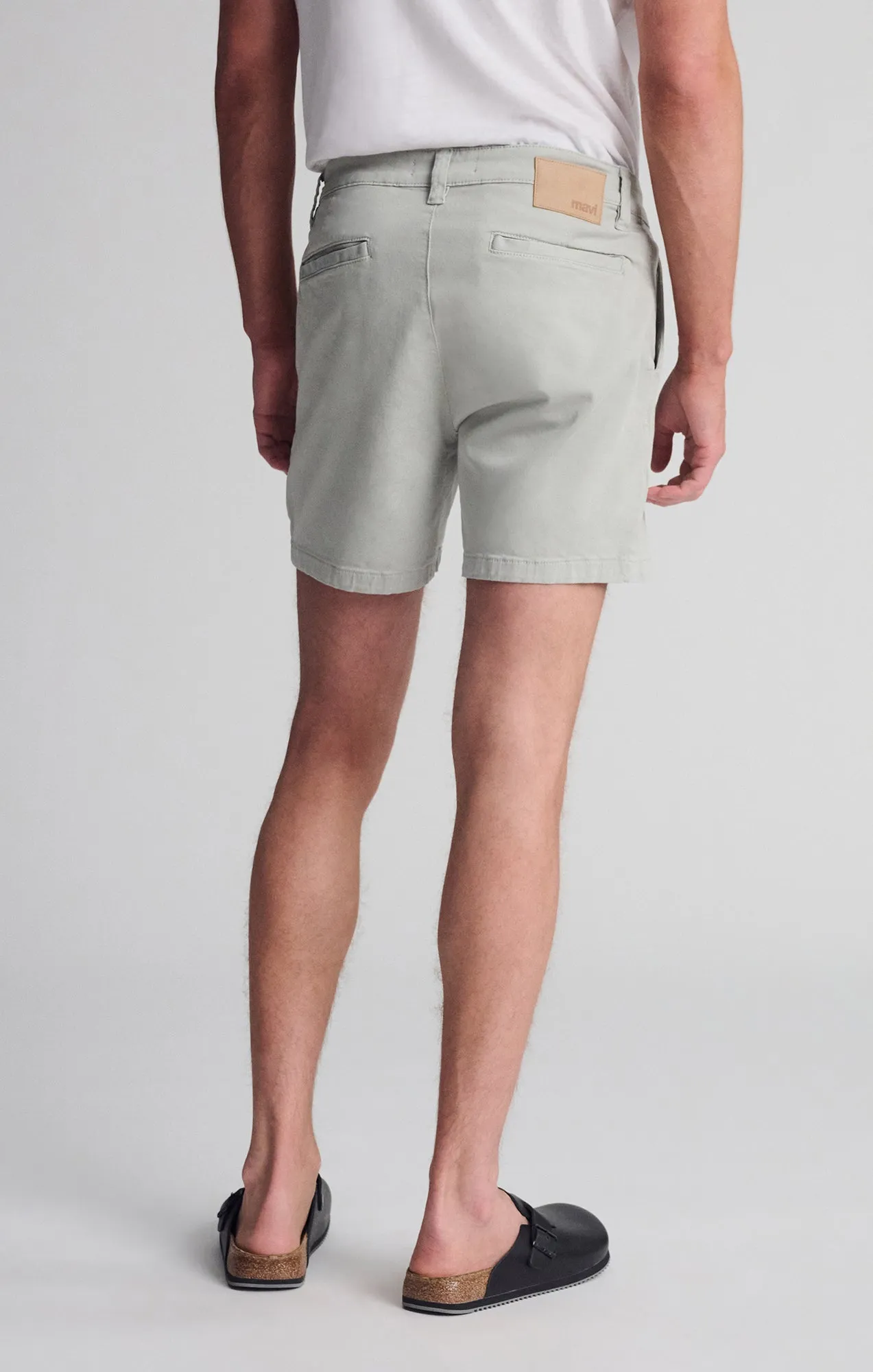 UV Protection Fabric NATE SHORTS IN PISTACHIO CASUAL TWILL