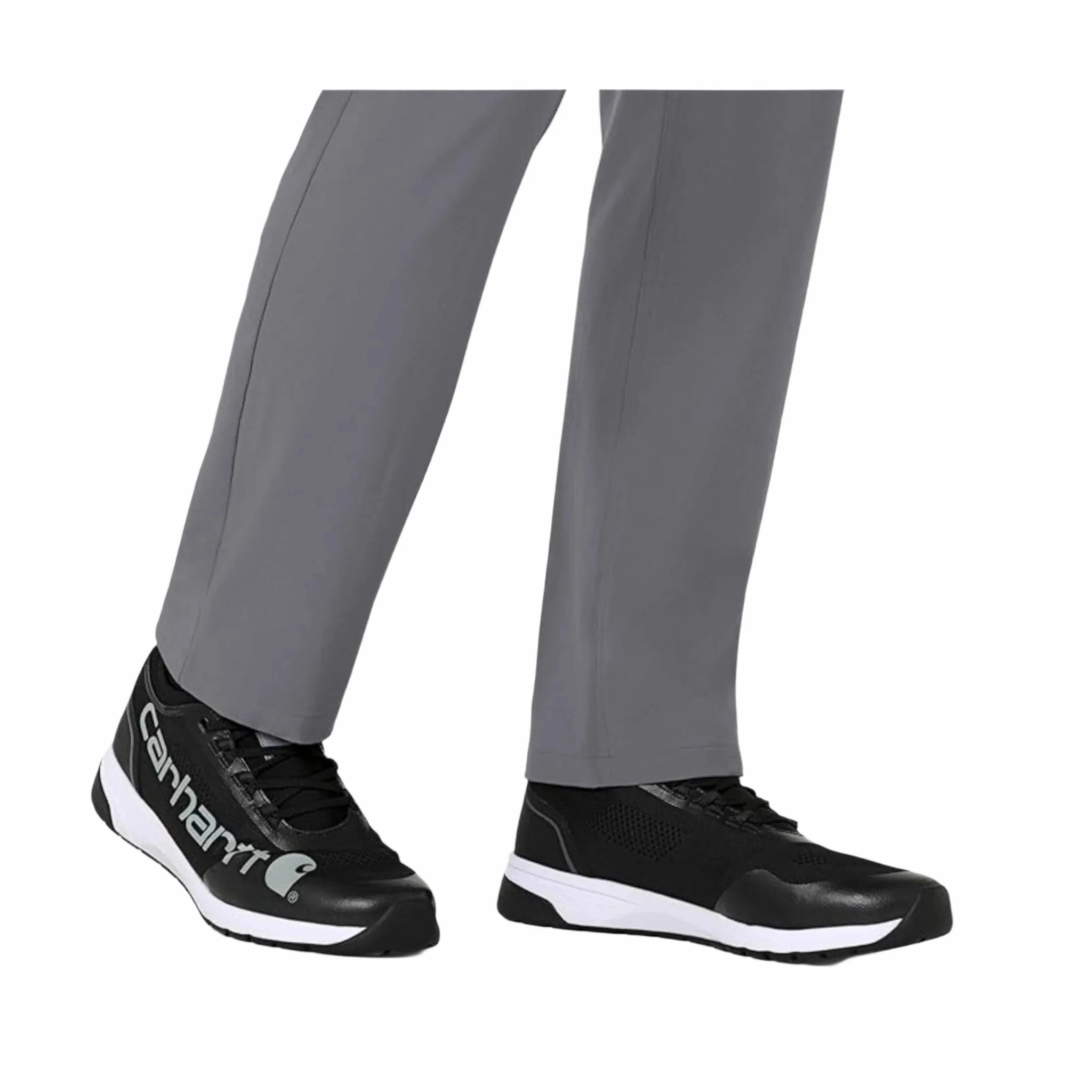 Carhartt Men's Cross Flex Straight Leg Scrub Pant - Pewter Ready For Action