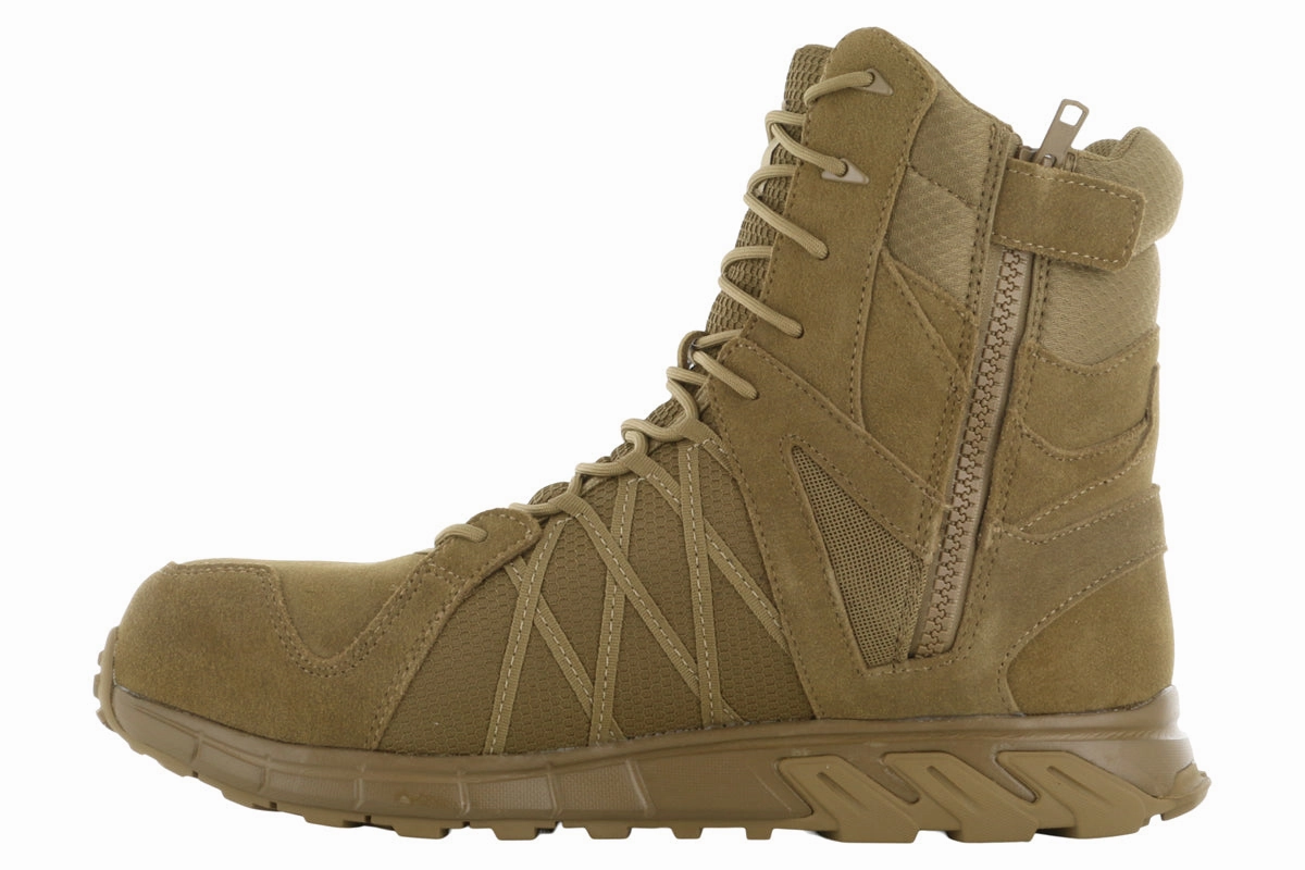 Reebok Trailgrip Composite Toe Side Zip Tactical Boot Good elasticity Thermoregulating Insole