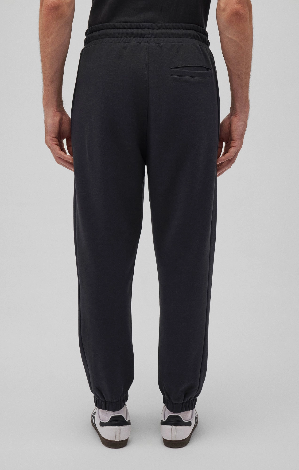 SWEATPANTS IN PIRATE BLACK ripstop fabric Active Comfort Fit