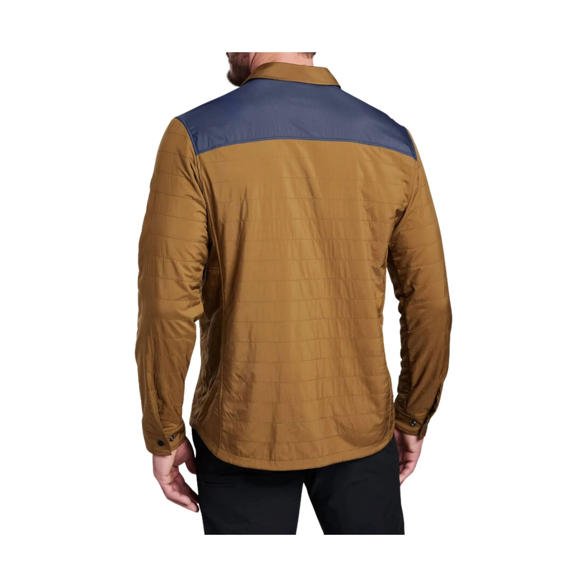 Quick Release Buckle Mechanism ThermalInsulation Kuhl Men's The One Shirt Jac - Headwater