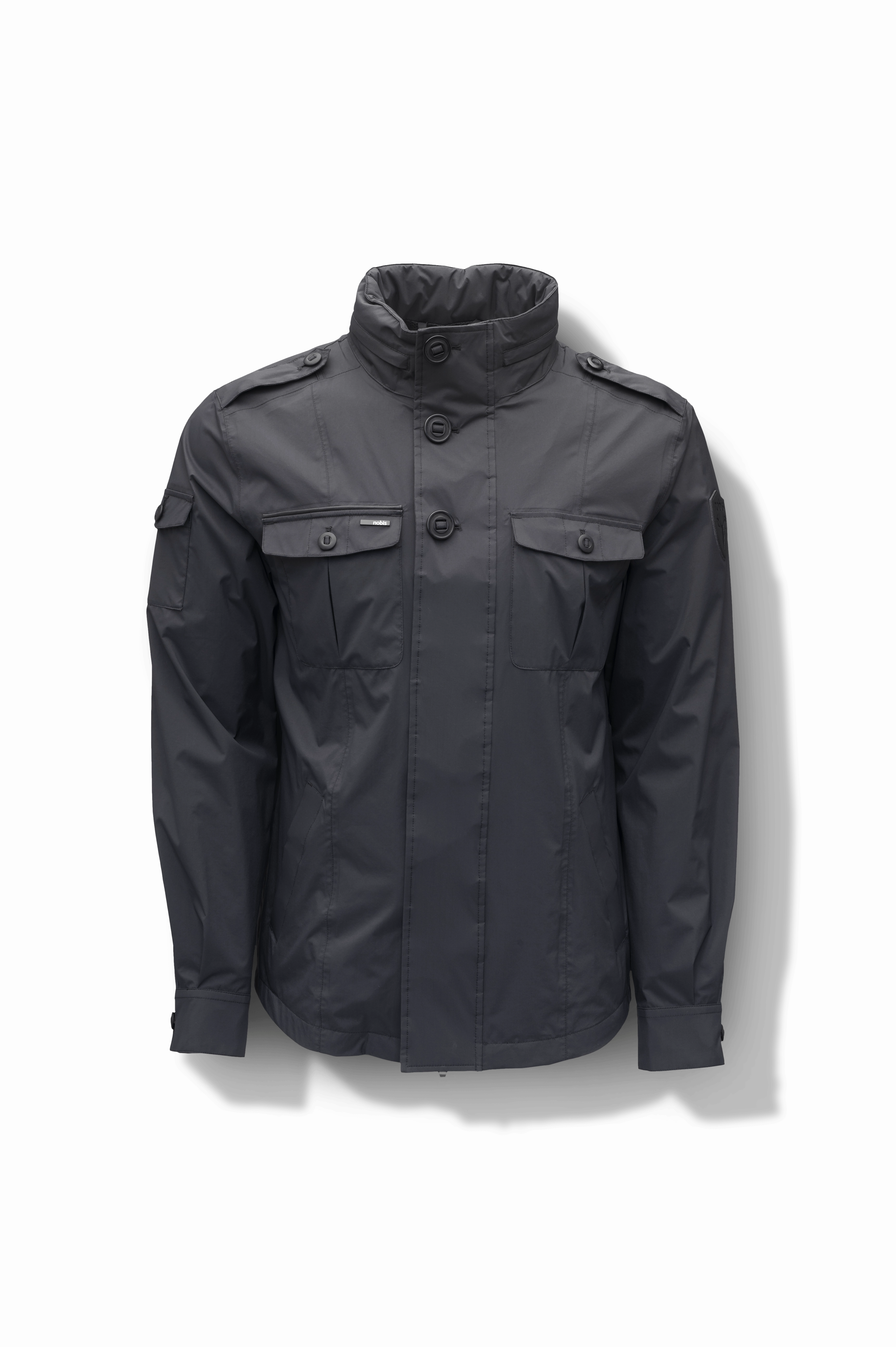 Admiral Men's Lightweight Tech Jacket Airtight Seam Sealing Fray Resistant Edges