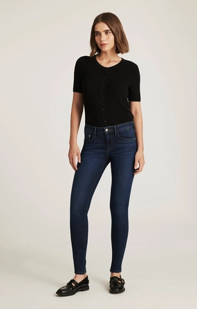 Functional Fit ADRIANA SKINNY IN DARK SUPERSOFT