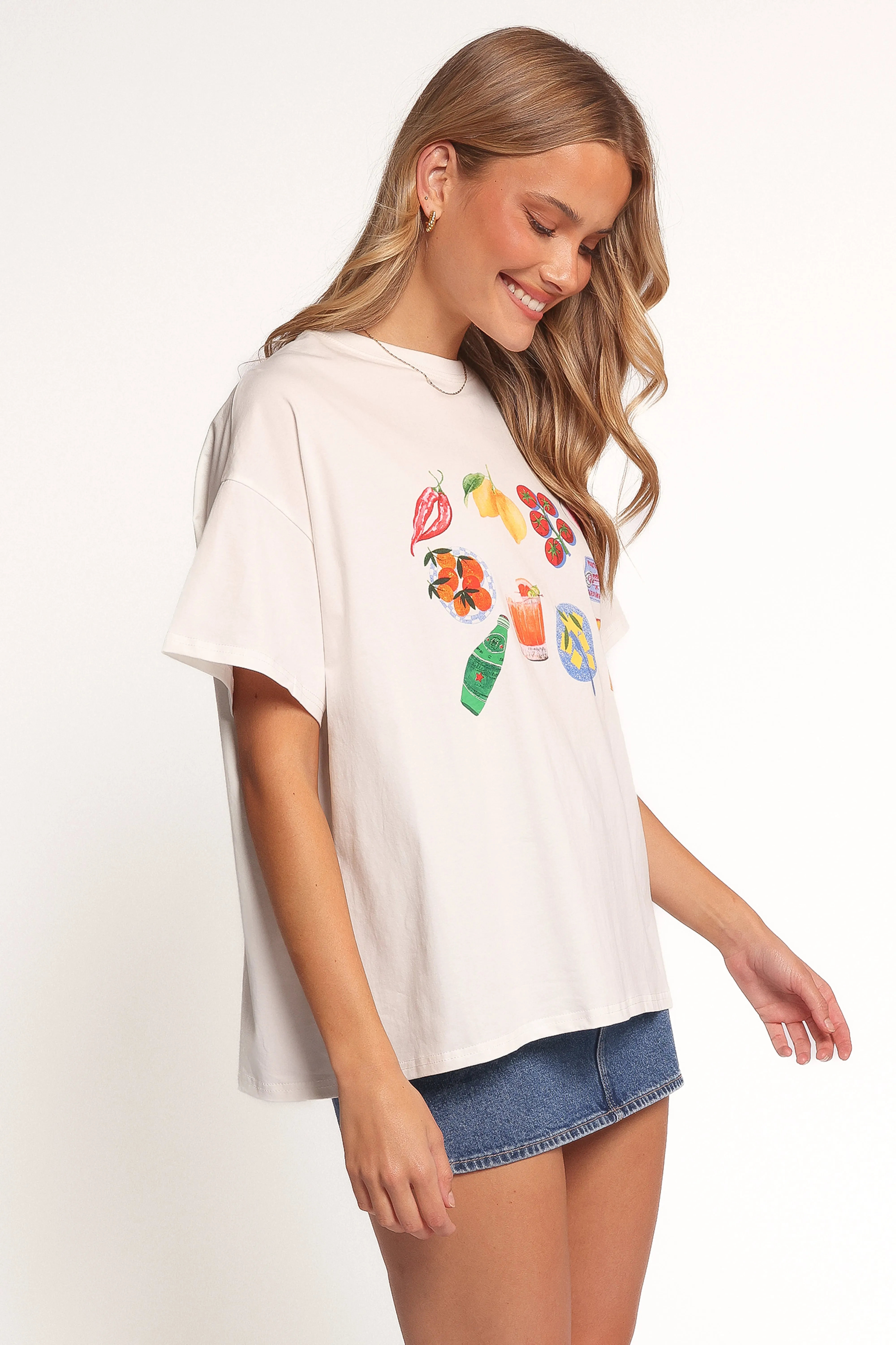 Alda Tee - White Summer Dress