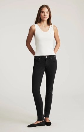 ALEXA SKINNY IN SMOKE TRIBECA Durable Triple Stitched Seams