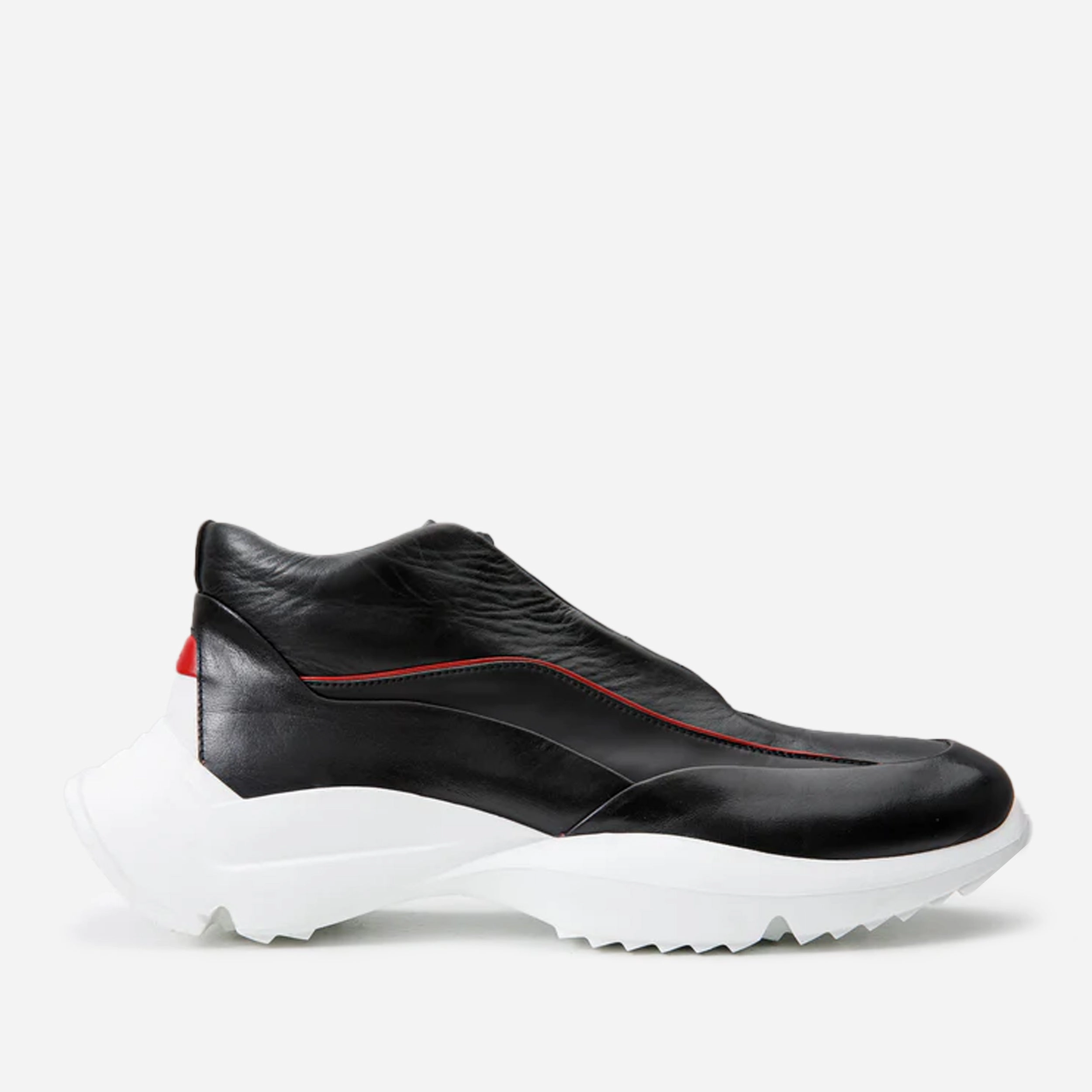 Running Comfort The Graton Black Leather Men Sneaker Final Sale!