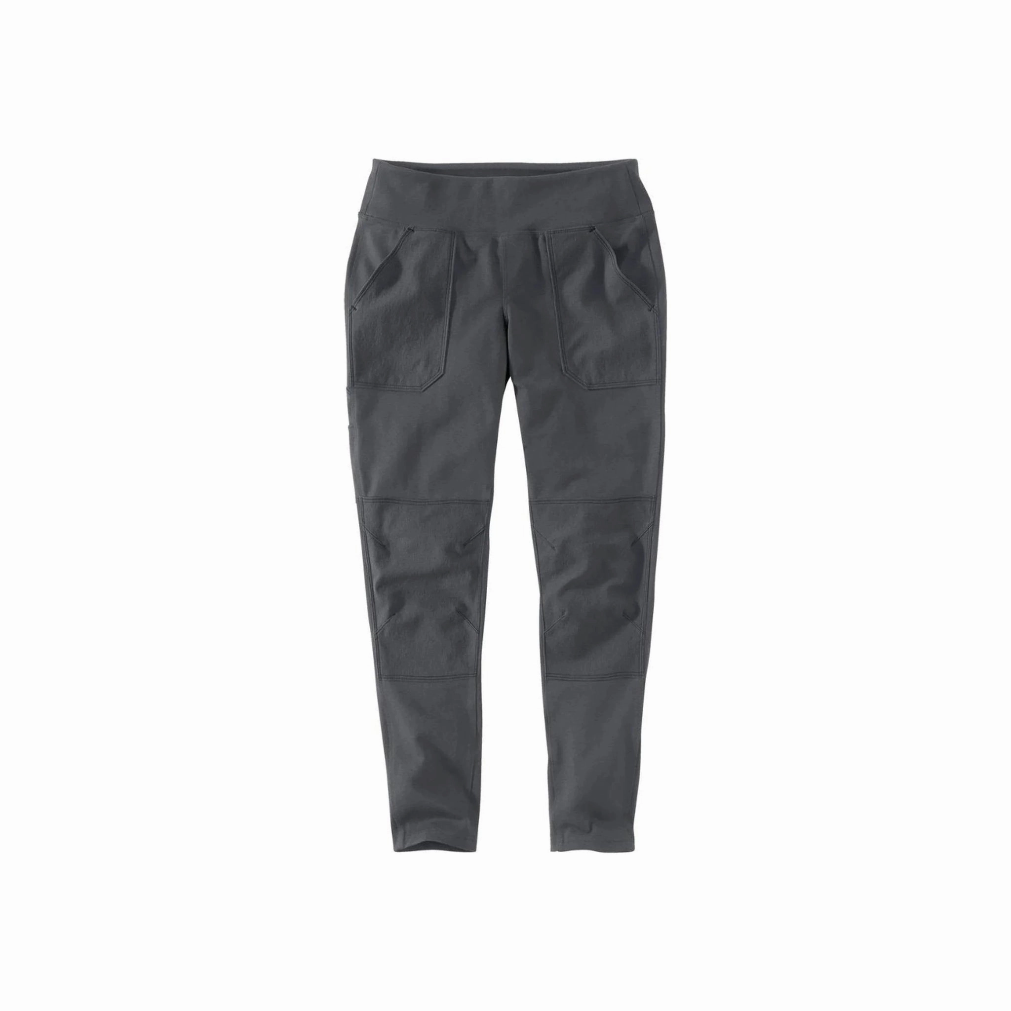 Carhartt Women's Force Fitted Midweight Utility Legging - Oyster Gray Body Ready Quick-Dry Material