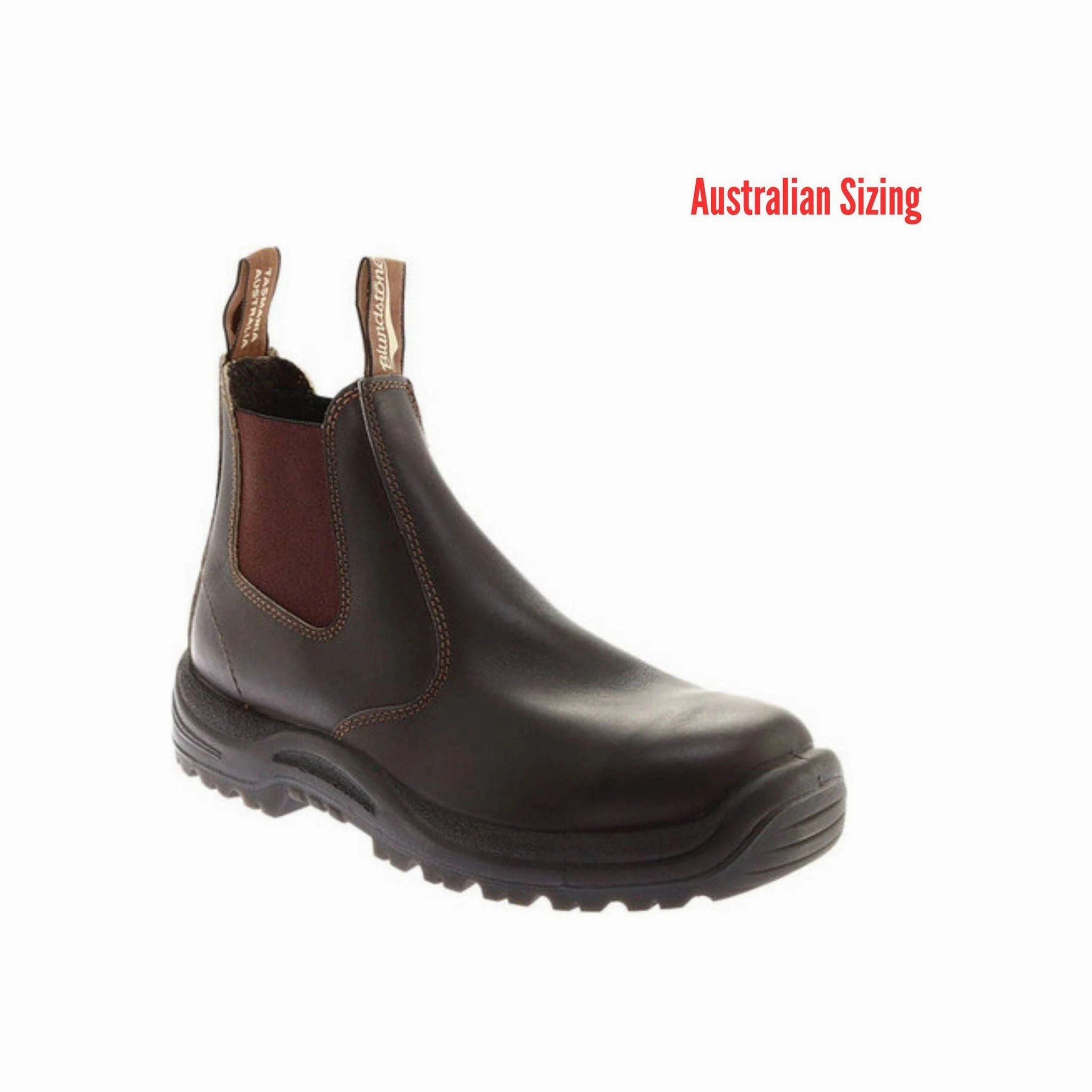 Stable Support River Crossing Blundstone Work Safety Boot Soft Toe - Stout Brown