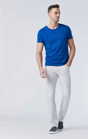 StaticDissipativeFabric ZACH STRAIGHT LEG IN OYSTER MUSHROOM TWILL