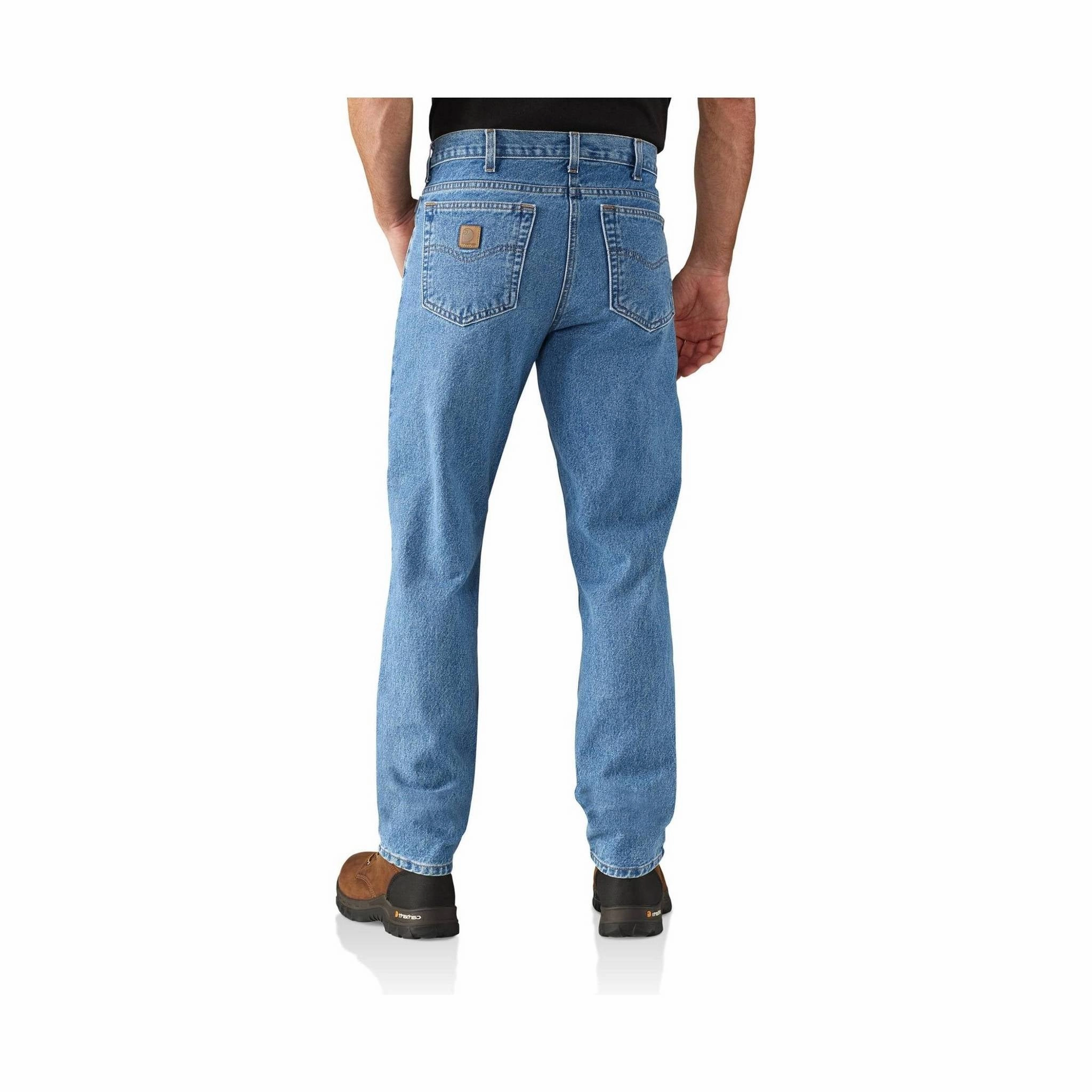 Carhartt Men's Straight/Traditional-Fit Tapered-Leg Jeans - Stonewash Artist Vibe Premium