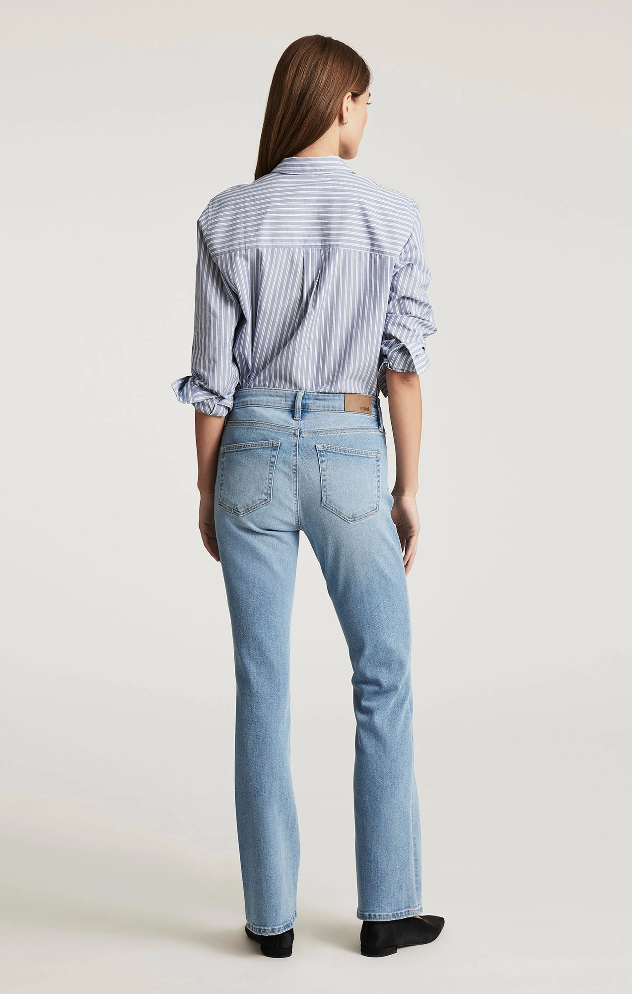 MOLLY BOOTCUT IN BLEACHED TRIBECA Style Daily