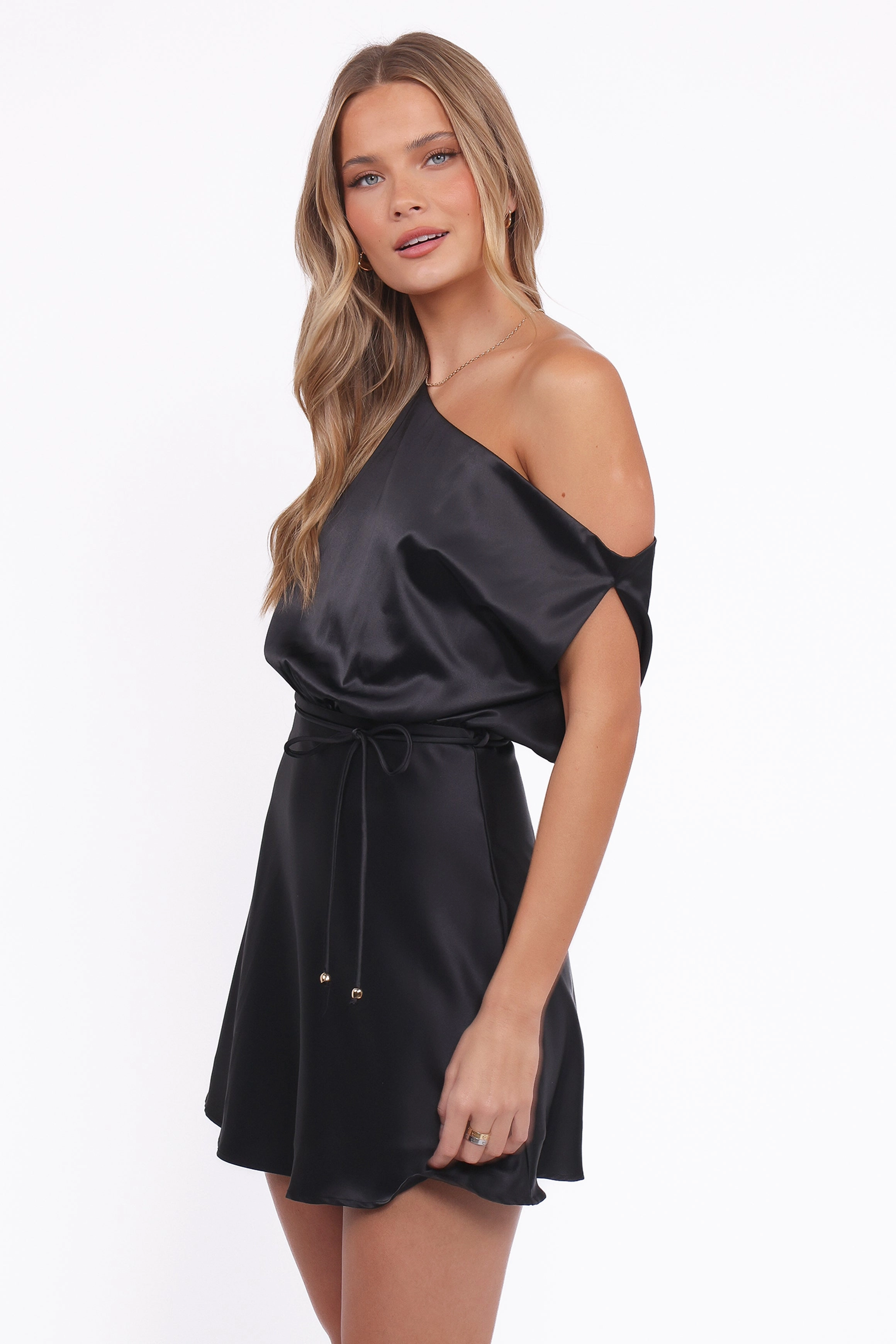 Amika Mini Dress - Black Relaxed and stylish
