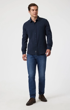 Base Outfit STEVE  ATHLETIC FIT IN MID BRUSHED SUPERMOVE