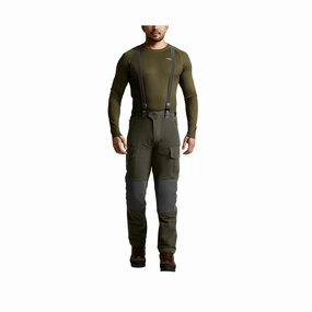 Basic Style No Gap Waist Construction Sitka Men's Timberline Pant - Deep Lichen
