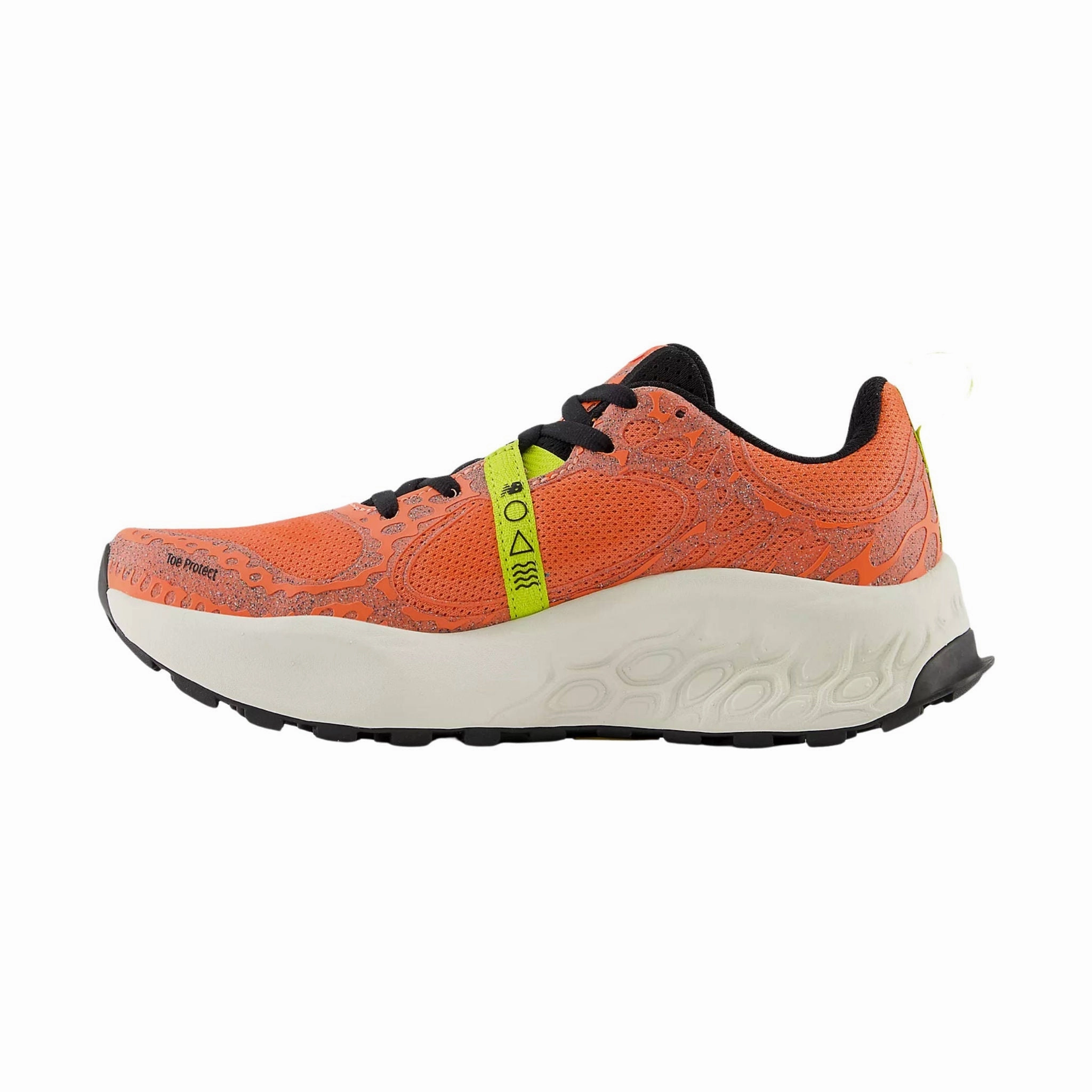 New Balance Women's Fresh Foam X Hierro v8 Trail Shoes - Gulf Red with Tea Tree and Angora Zip   Up Mid Foot