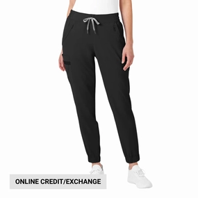 Soft and Light Cozy Wear Wink Women's Jogger Scrub Pant - Black