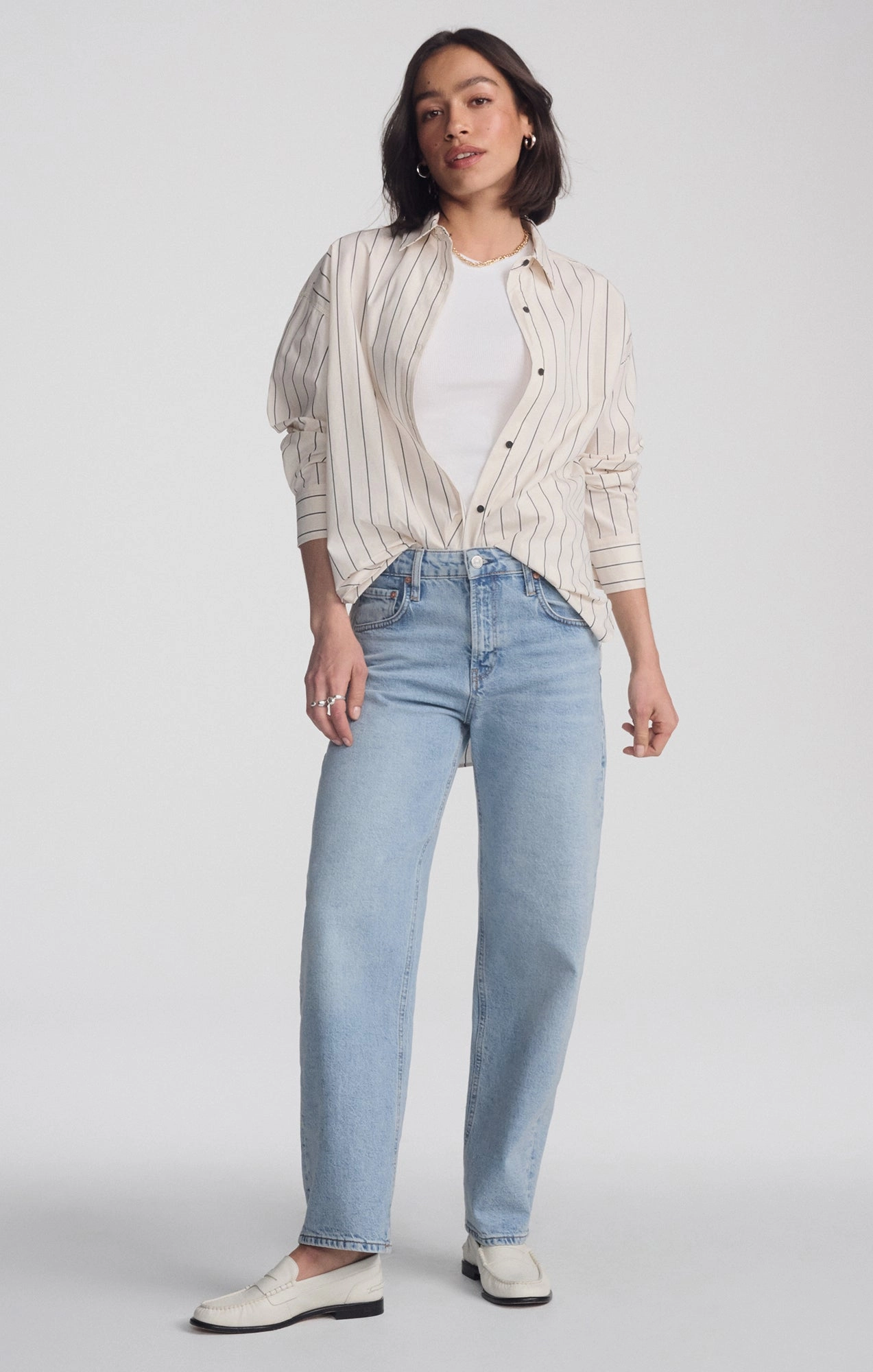 NICA BARREL IN LIGHT BRUSHED CLASSIC BLUE Family Style Elegant Move With Ease