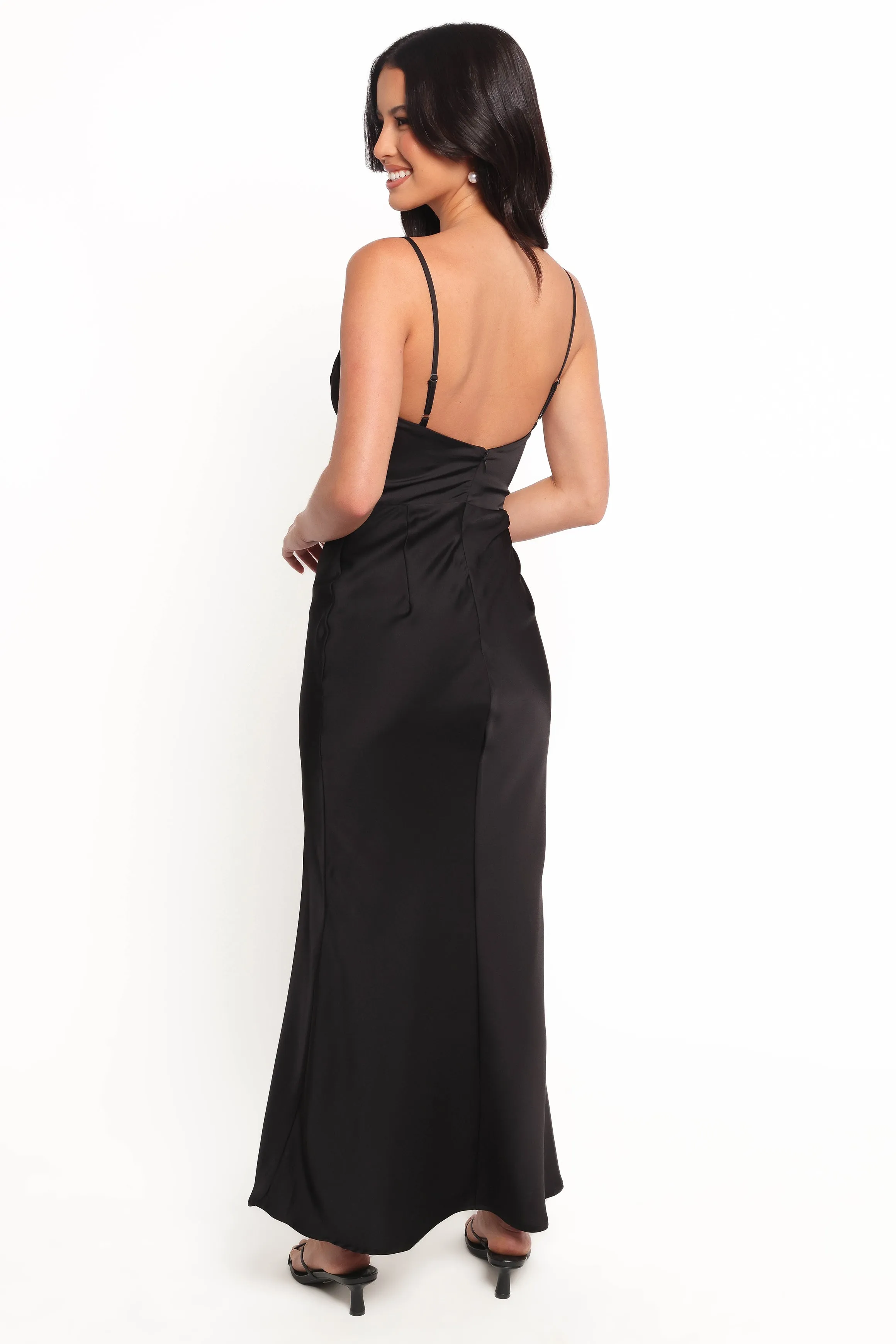 Smooth Edge Antonia Midi Dress - Black