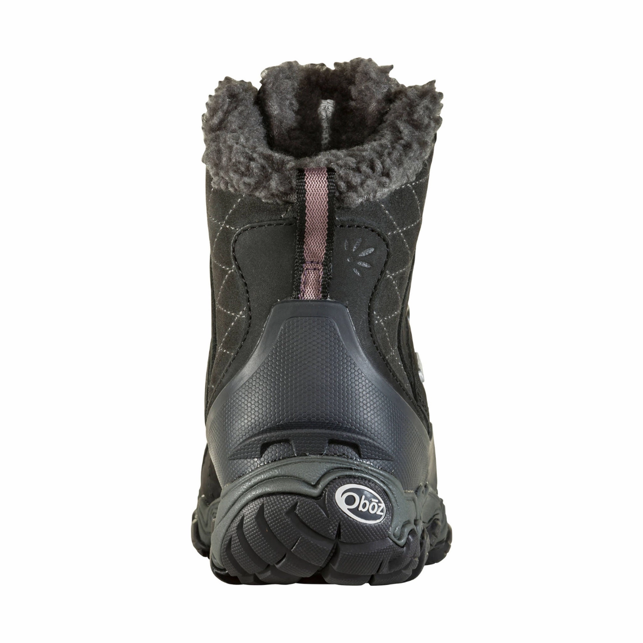 Oboz Women's Bridger 7 Inch Insulated Waterproof Winter Boot - Black Comfortable Padding
