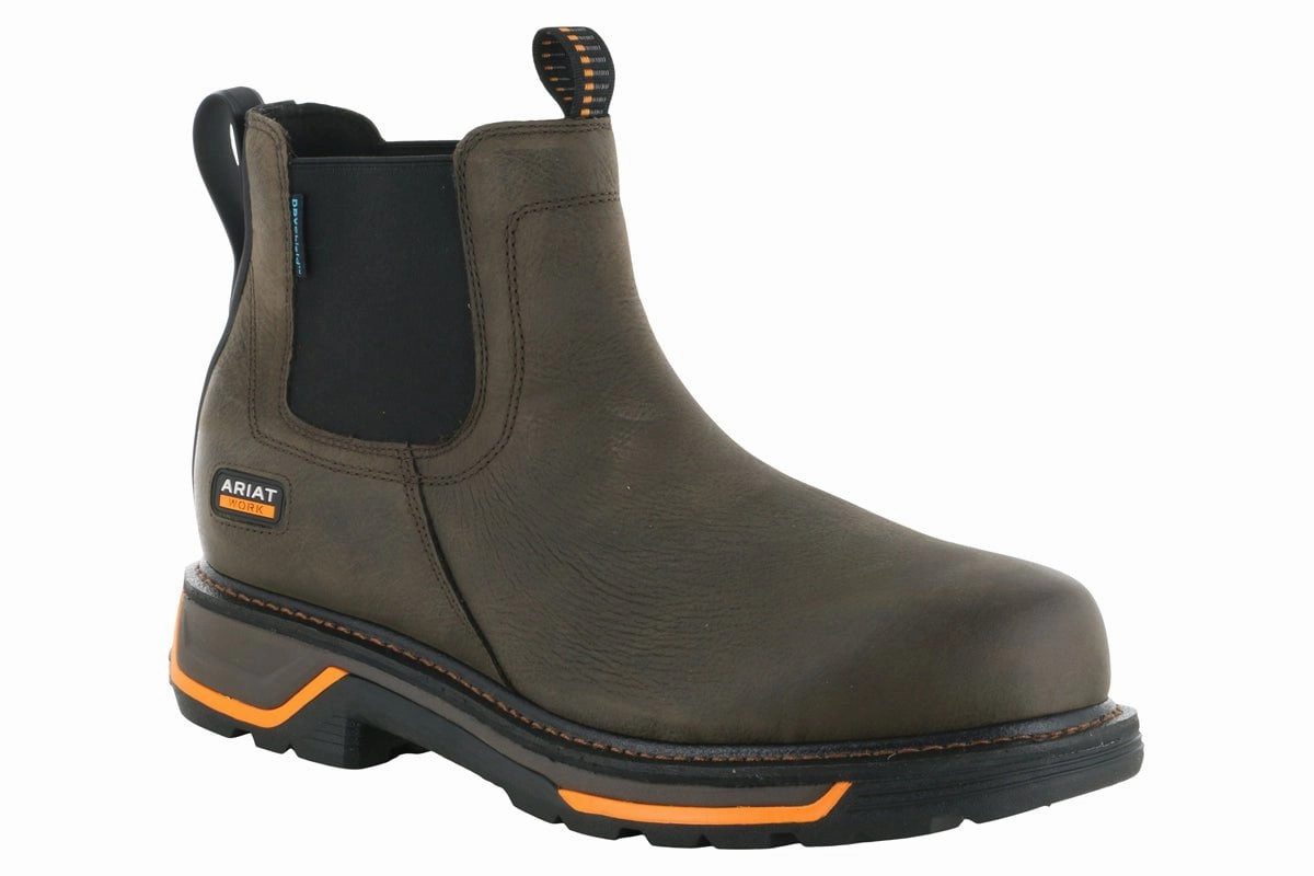 Ariat Big Rig Chelsea Waterproof Soft Toe Boot Quick Drying Rainy Day Commuter
