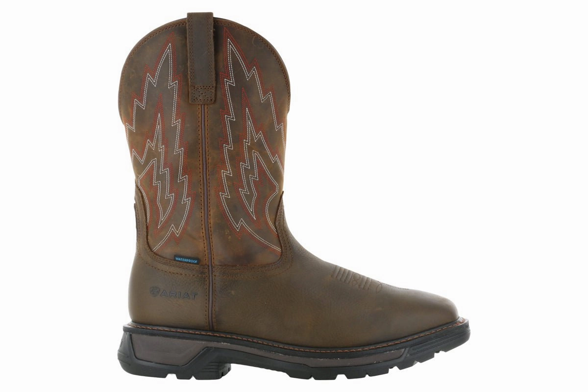 Pastel Glow Ariat Big Rig Western Work Waterproof Soft Toe Boot