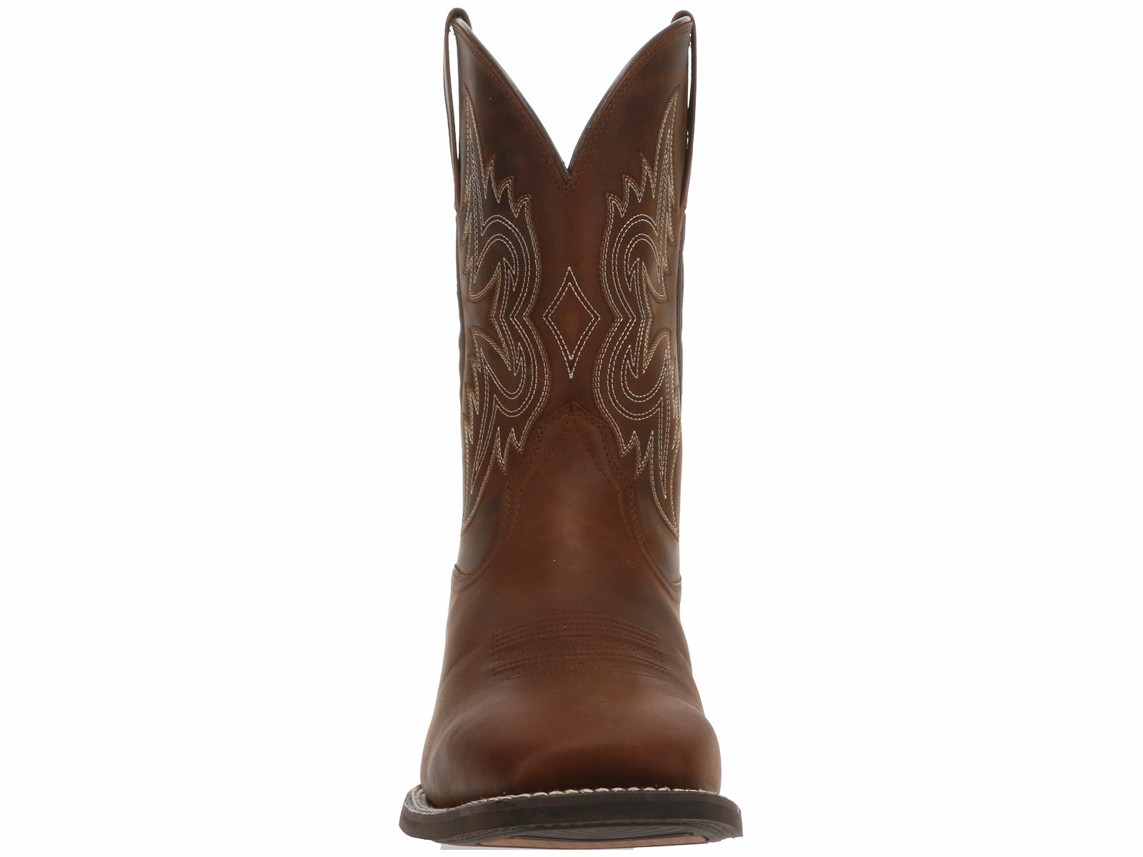 Minimal Build Ariat Western Big Rig Square Toe Cowboy Boot Brown