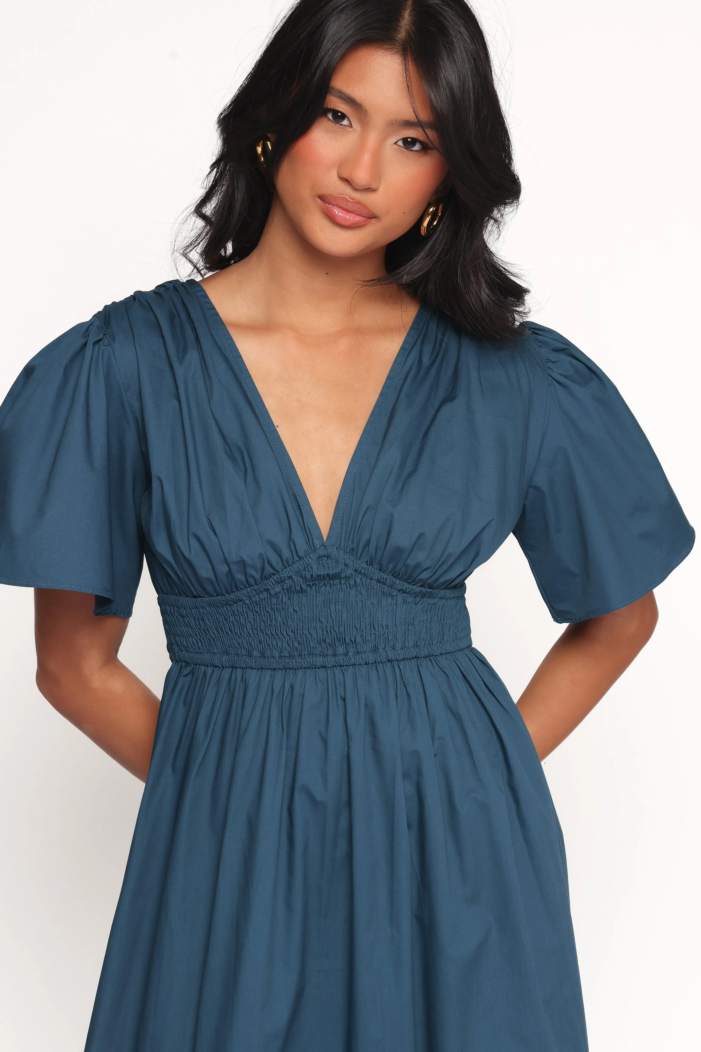 Tessa Maxi Dress - Blue Family Warm