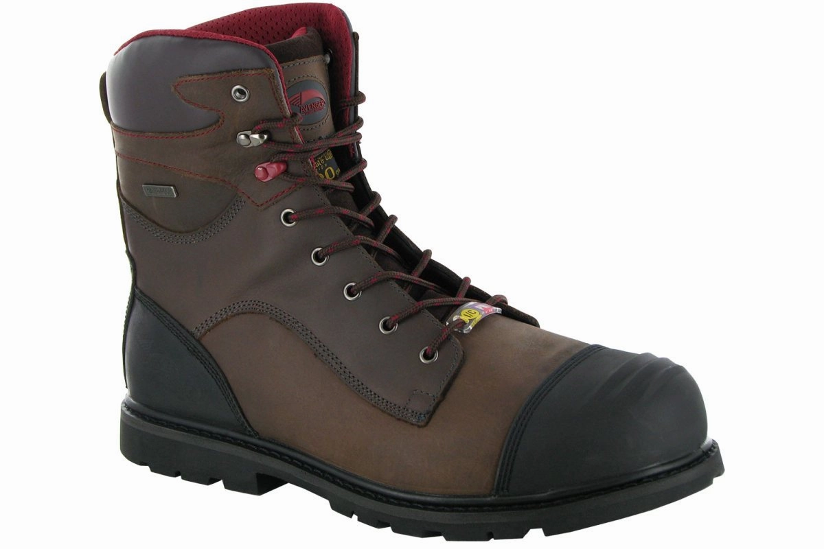 Durable Shell Work Commute Modern Comfort Avenger 7573 Composite Toe Insulated Boot