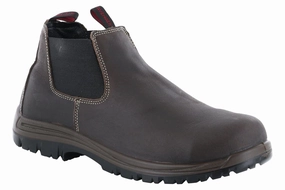 Avenger Foreman Composite Toe Slip On Boot Brown Street Style chemical-resistant