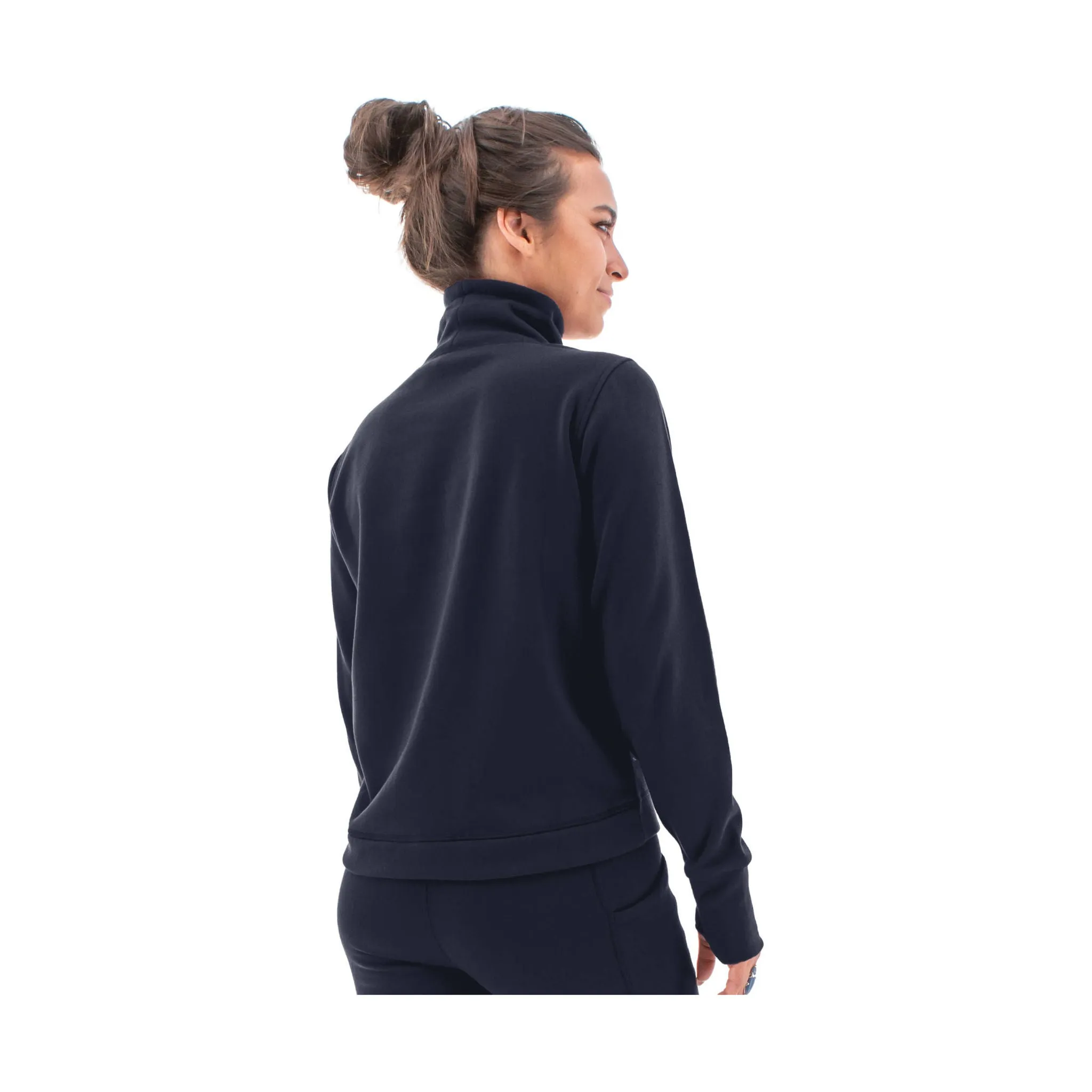Aventura Women's Dog Walker Fleece Pullover - Sky Captain All-day Comfort Hiking Suitable