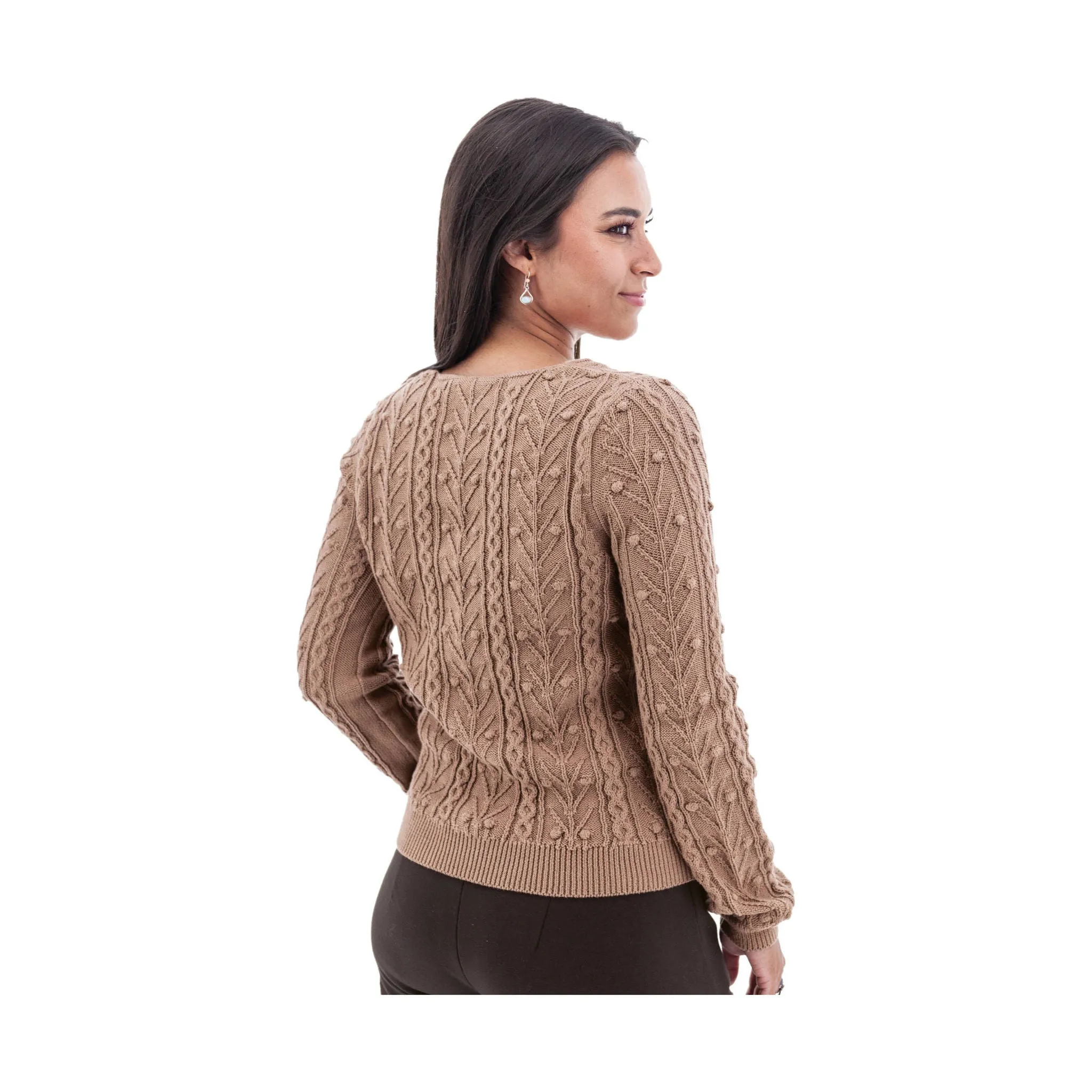 Aventura Women's Kincade Organic Cotton Sweater - Chanterelle Night Out