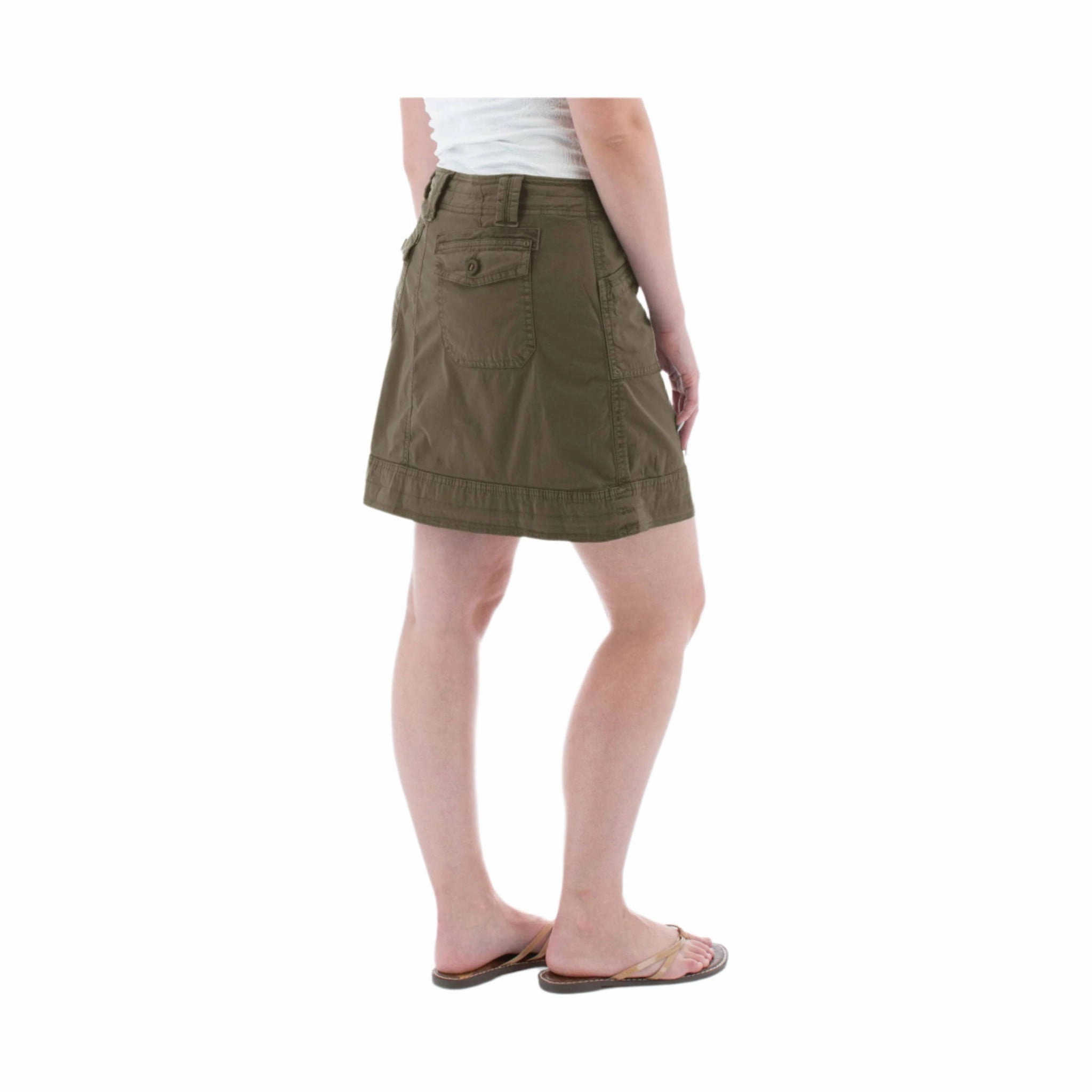 Aventura Women's Arden Woven Organic Skort - Grape Leaf Suede Feel