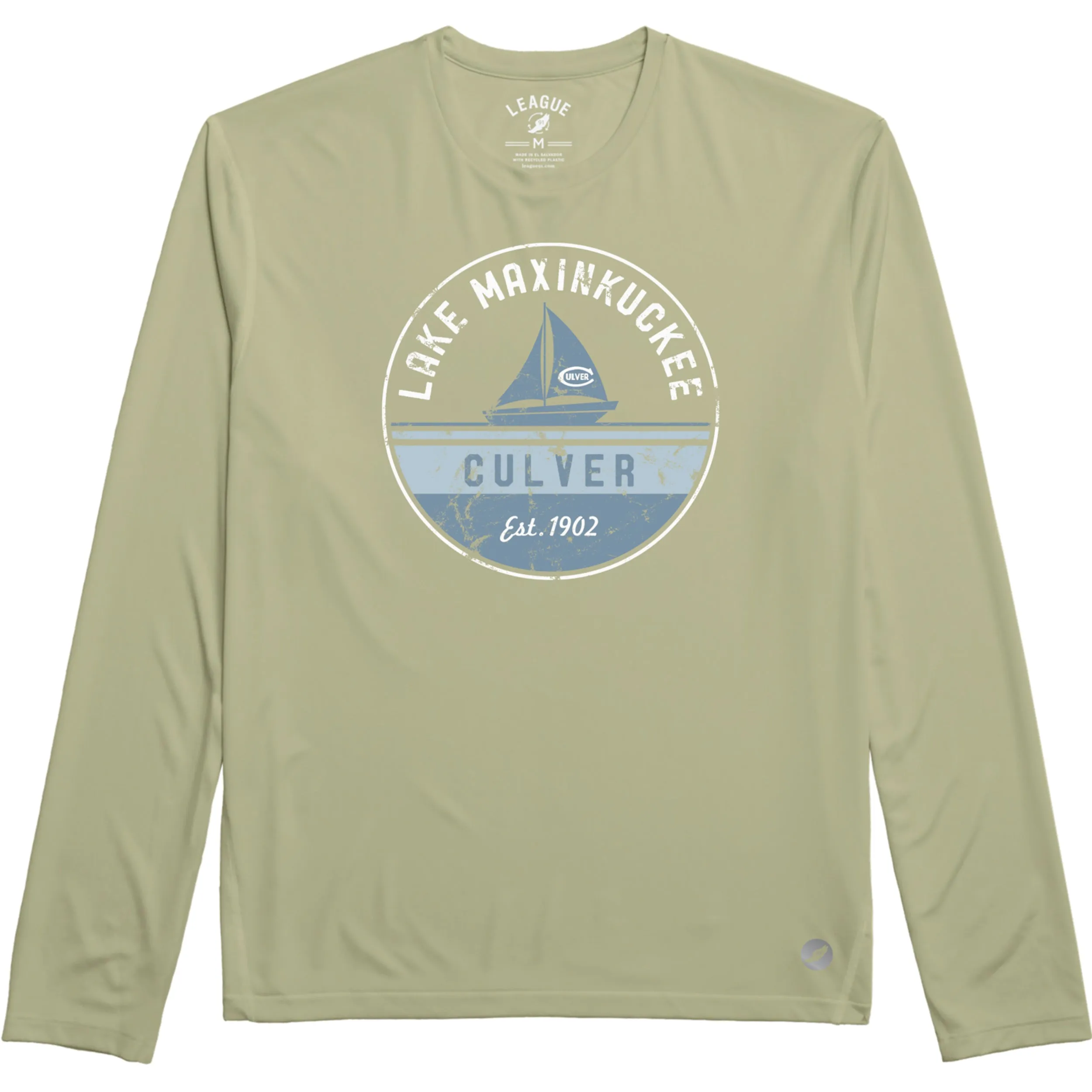 Lake Max Sundial Long Sleeve Crew - Sage Comfy Look Wear
