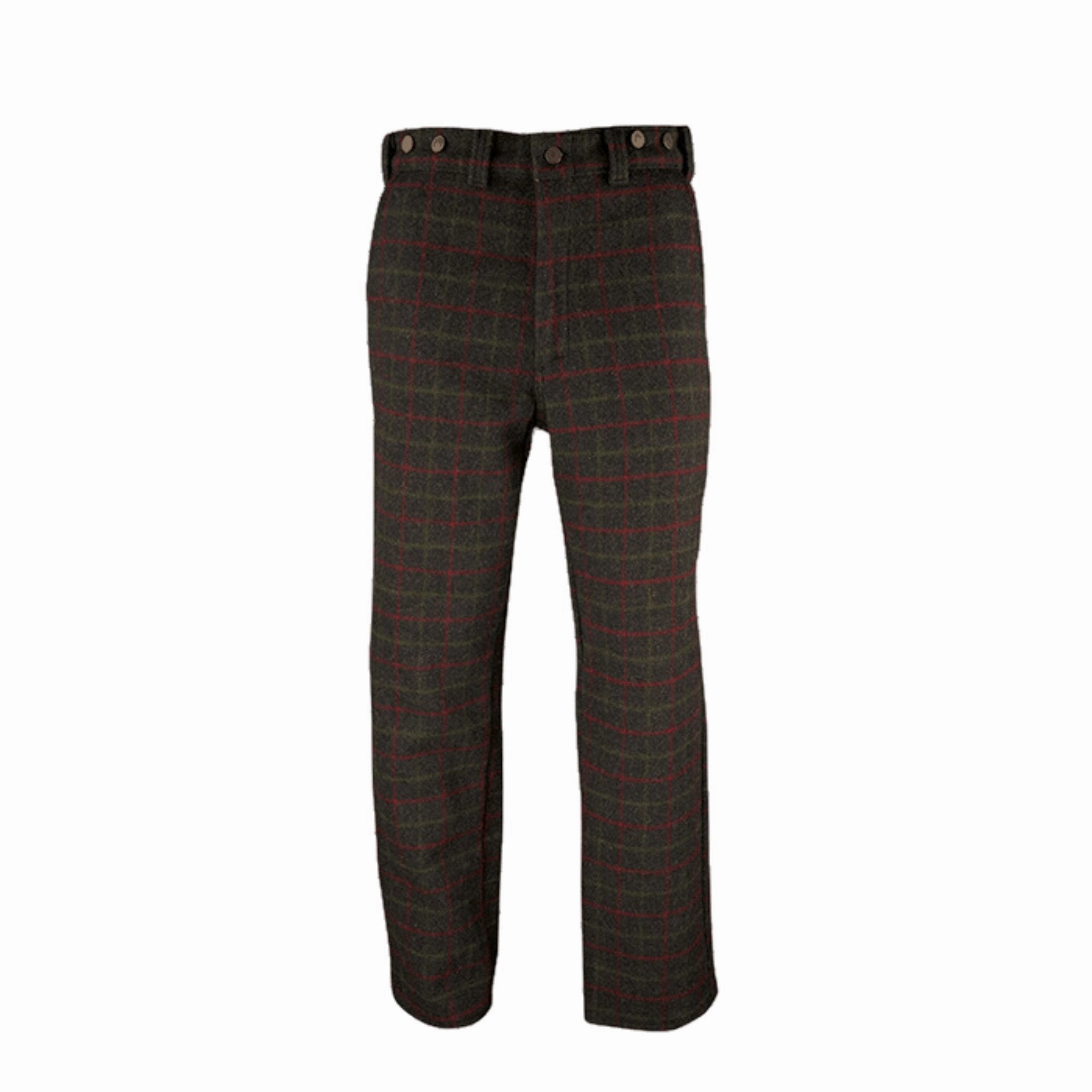 Blackout fabric Big Bill Men's Wool Woodsman Pant - Charcoal