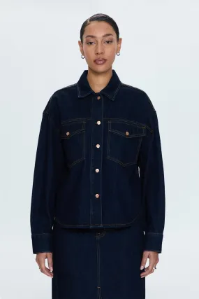 Mandy Denim Shacket - Countdown Breathable Outer Shell