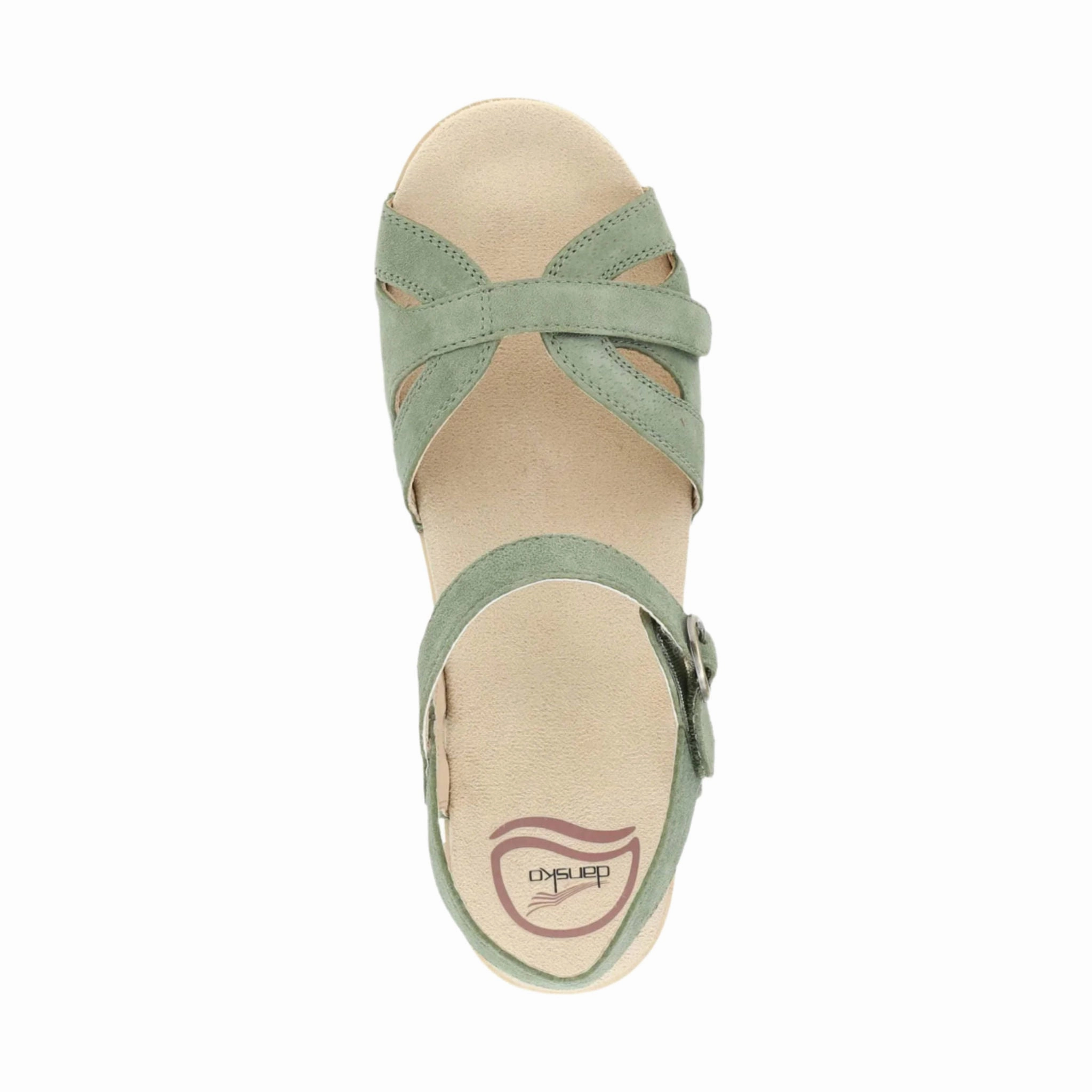 Holiday Mood Smart Design Dansko Women's Season Sandals - Sage Heather