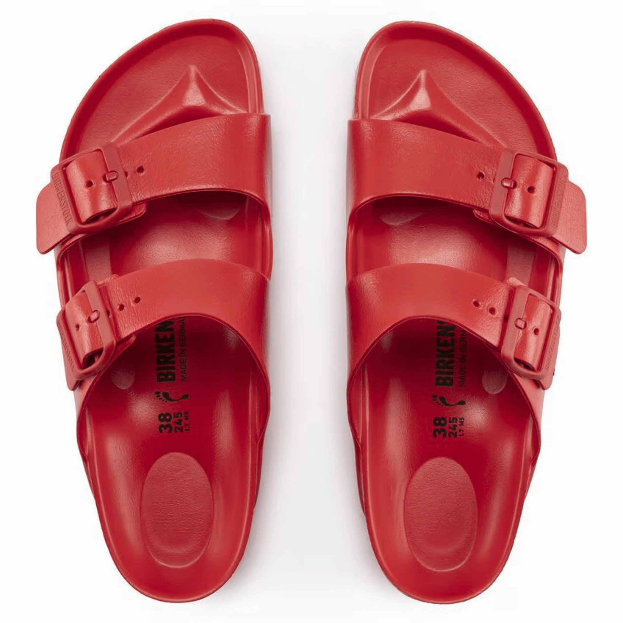 Birkenstock Arizona Essentials EVA Sandal - Active Red Casual Travel Shoes