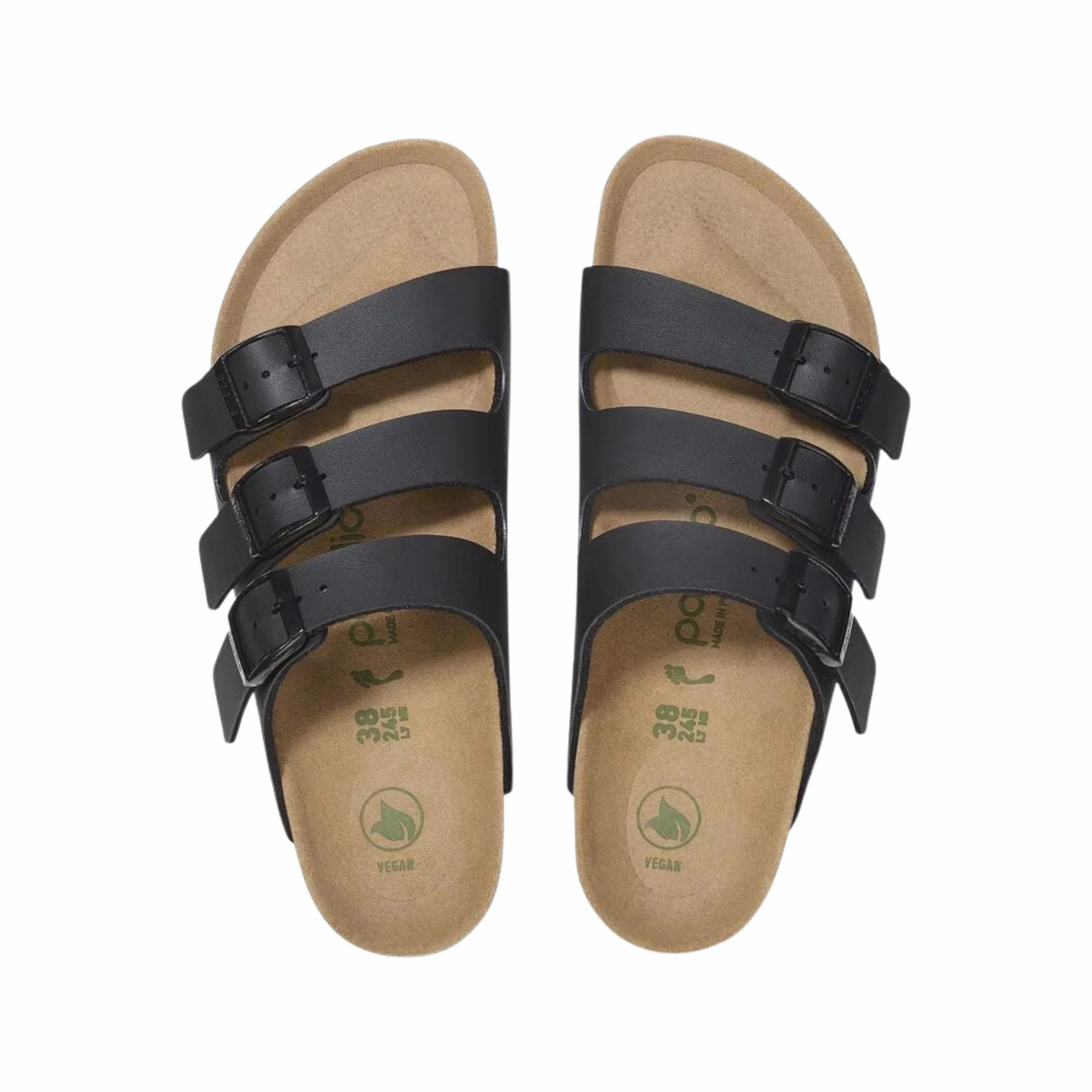 Birkenstock Florida Vegan Flex Platform Sandal - Birko Flor Black All-Weather Outdoor Shoes Quick Rest