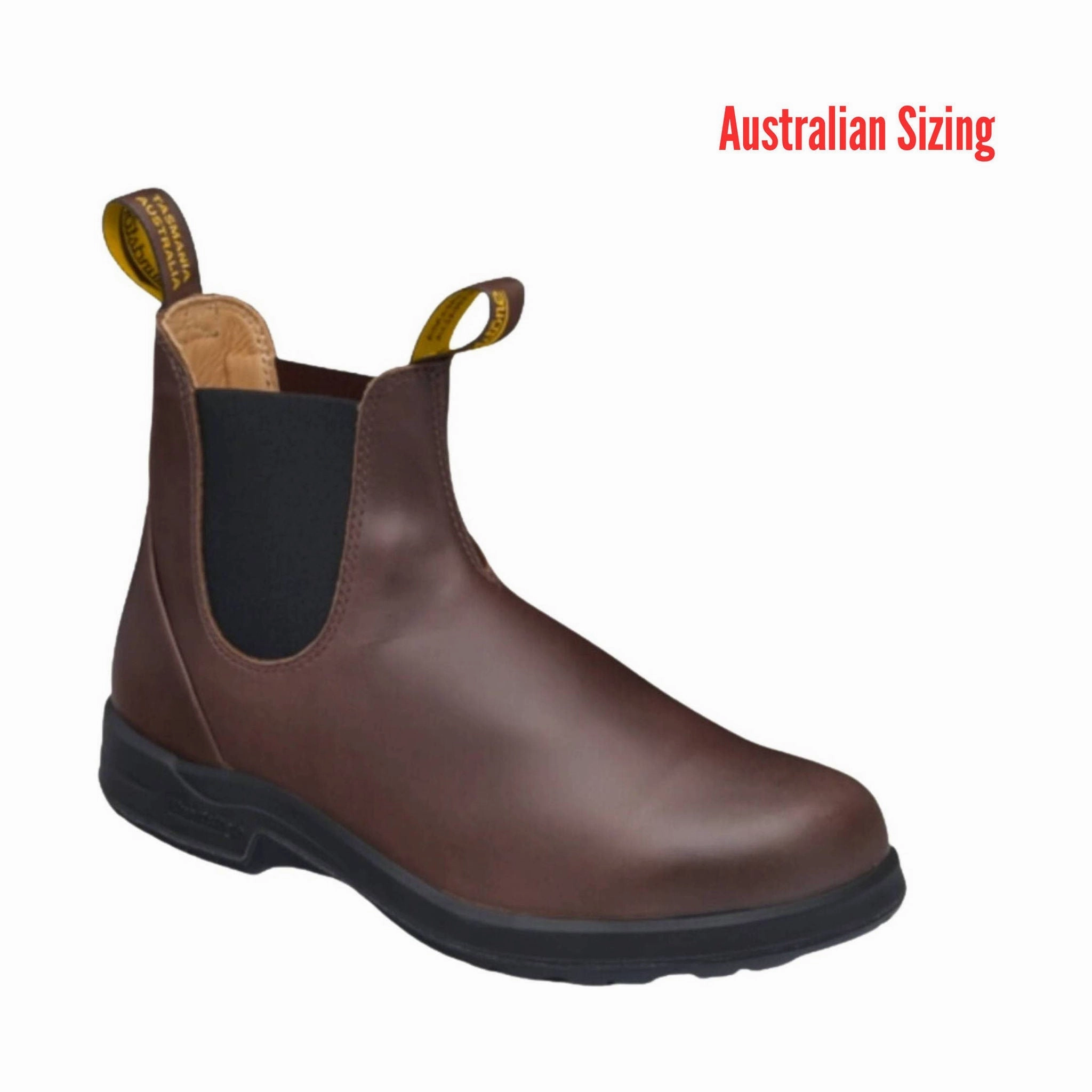 Lightweight Fit Reinforced Form Work Commute Blundstone All-Terrain Chelsea Boots - Cocoa Brown