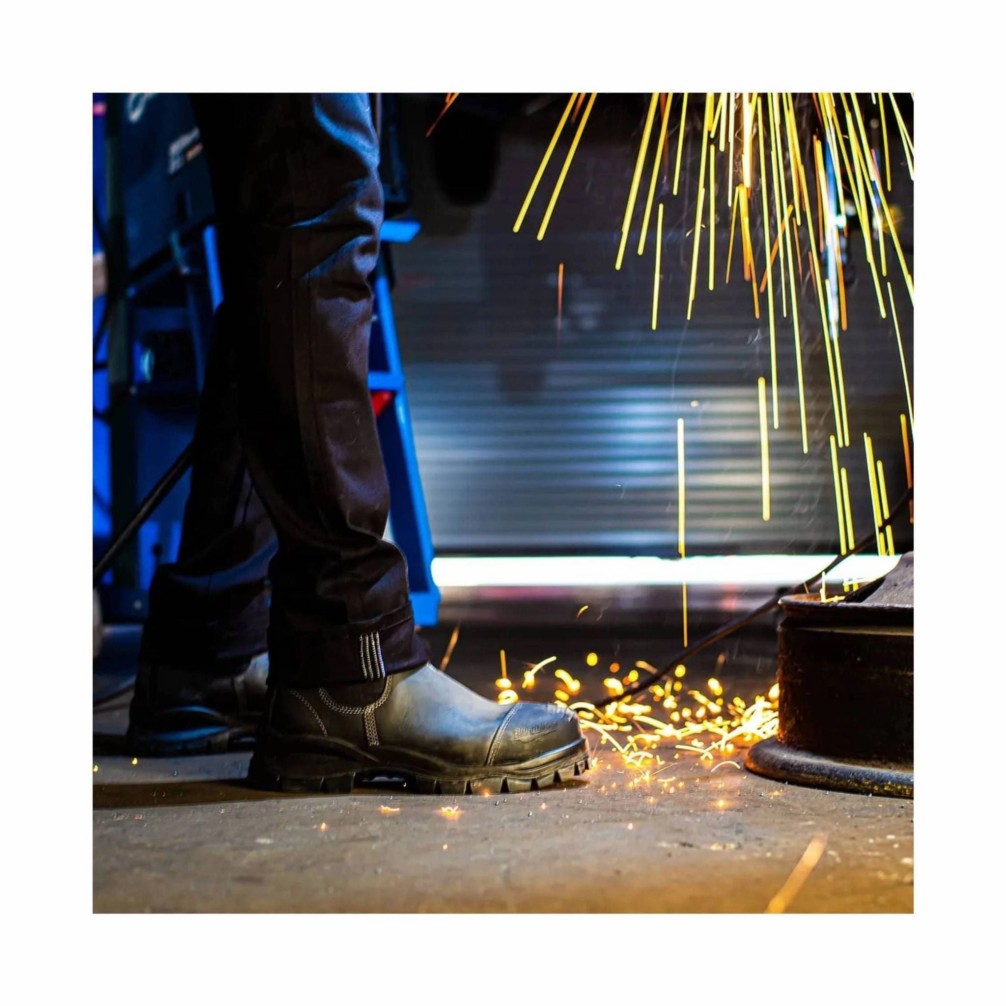 Blundstone Extreme Series Steel Toe Work Boots - Black City Utility