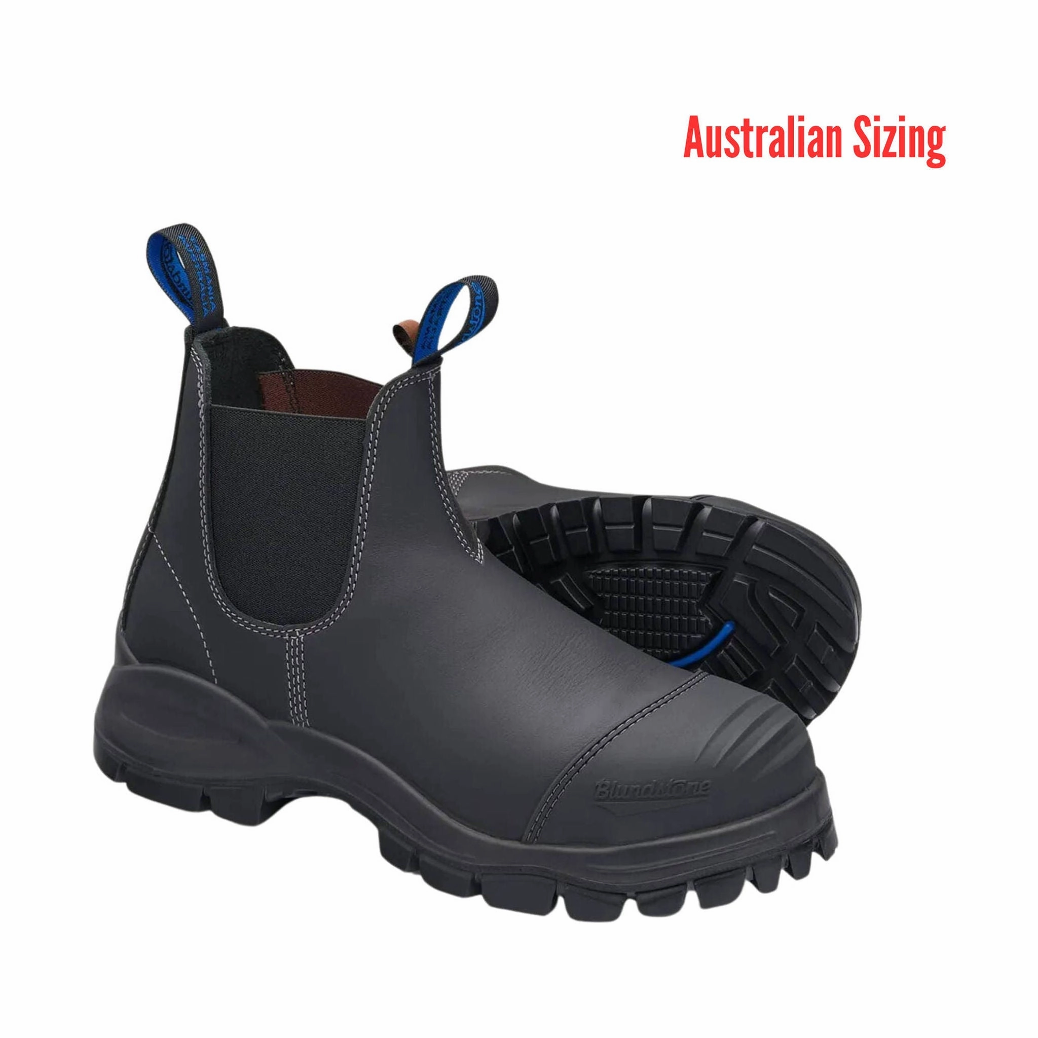 Modern Cut Blundstone Extreme Series Steel Toe Work Boots - Black