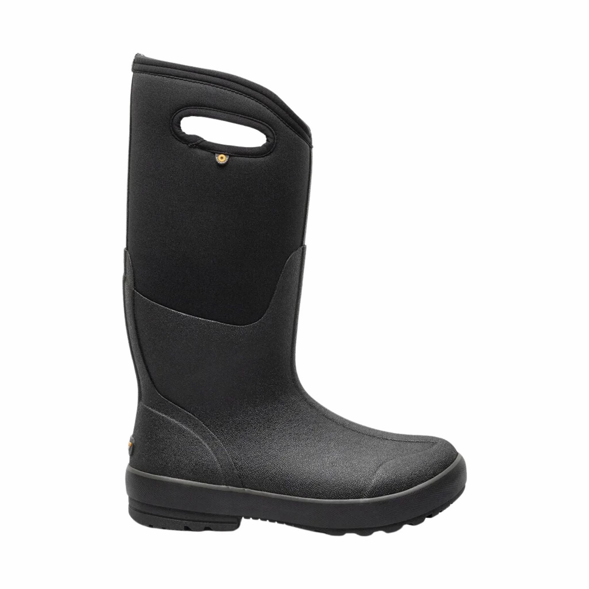 Bogs Women's Classic II Wide Calf Farm Rain Boots - Black Traction Sole