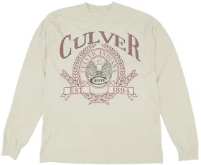 City Smart Versatile Wearable Heritage Heavy Weight Long Sleeve Tee - Ivory