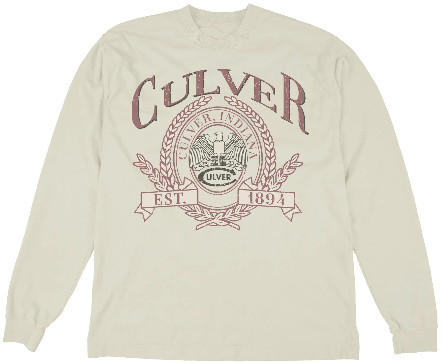 Heritage Heavy Weight Long Sleeve Tee - Ivory All-Purpose Wear