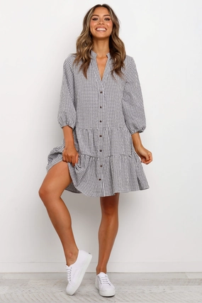 Light Weave Daria Dress - Black