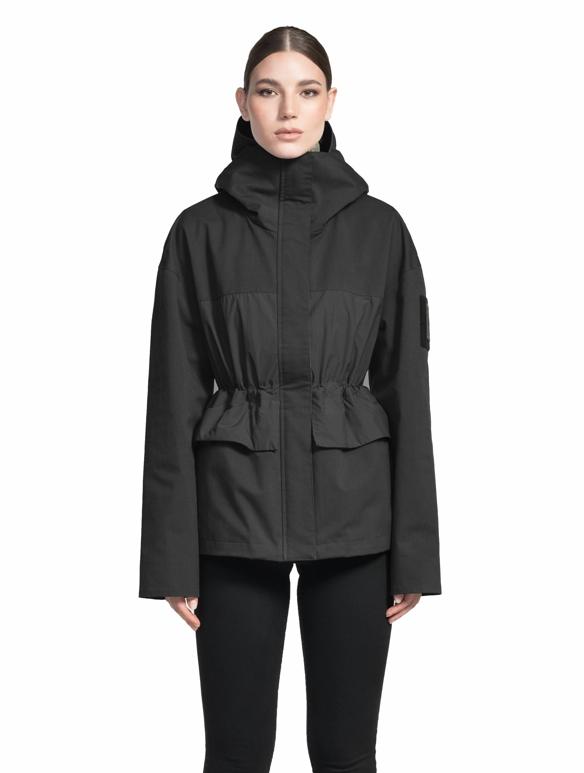 NonChafing Seam Placement Casual City Opal Women's Performance Short Shell Jacket